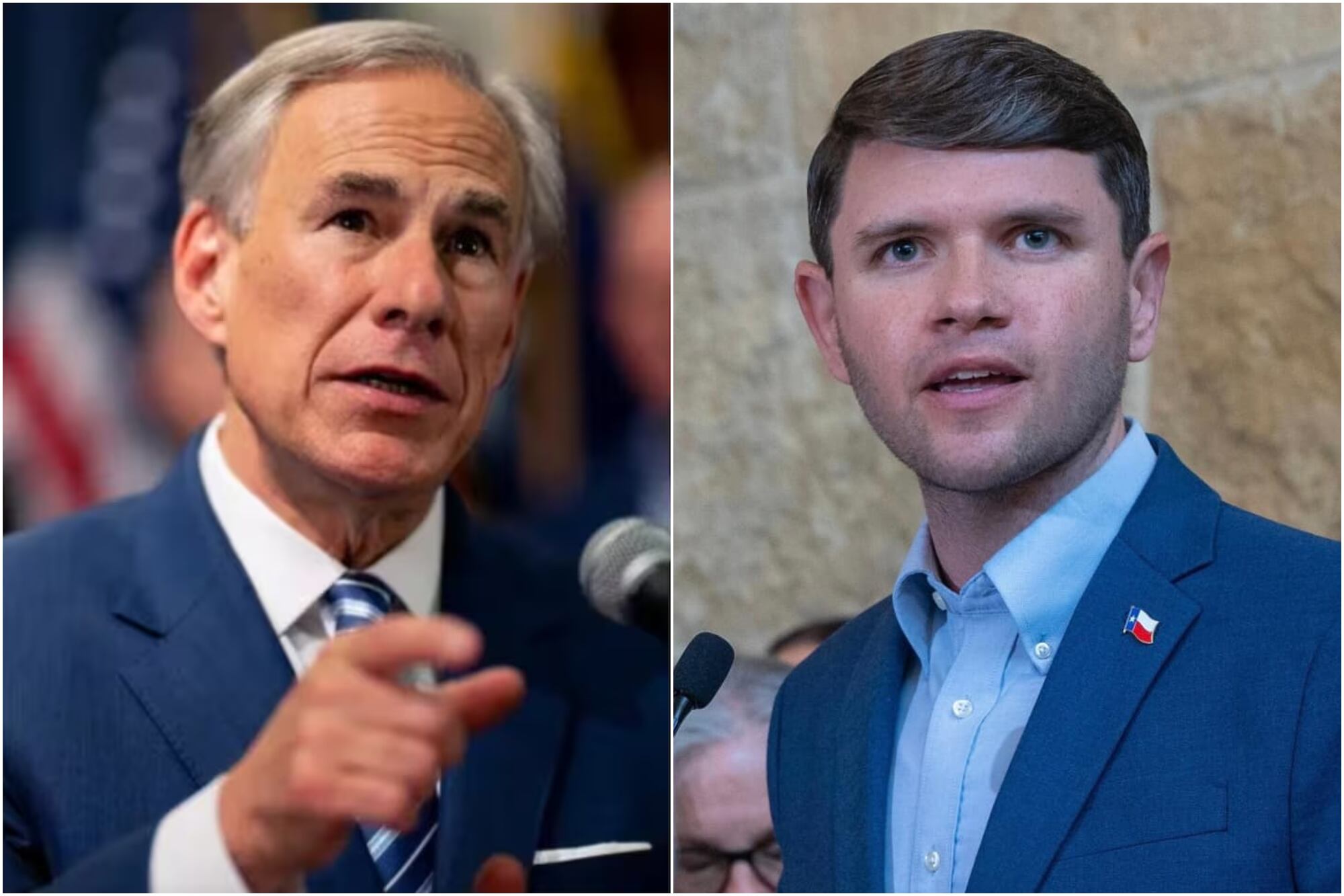 Abbott vs. Talarico: el gobernador le reprocha al candidato a senador que no votó por una ley clave en Texas