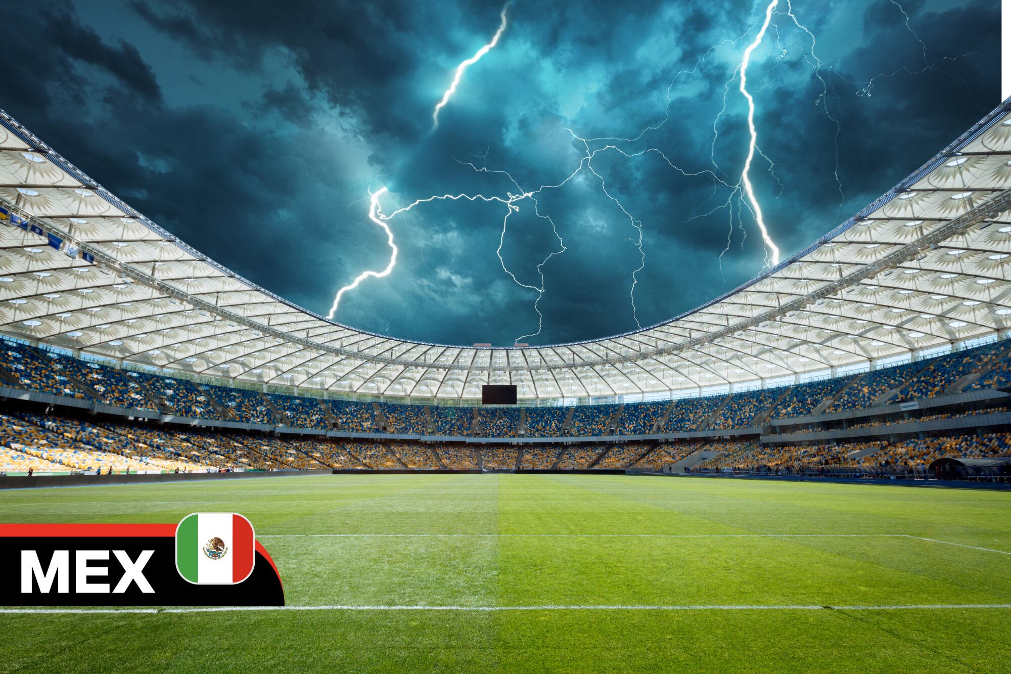 Es oficial: se vienen tormentas y lluvias el día del debut de México en el Mundial 2026