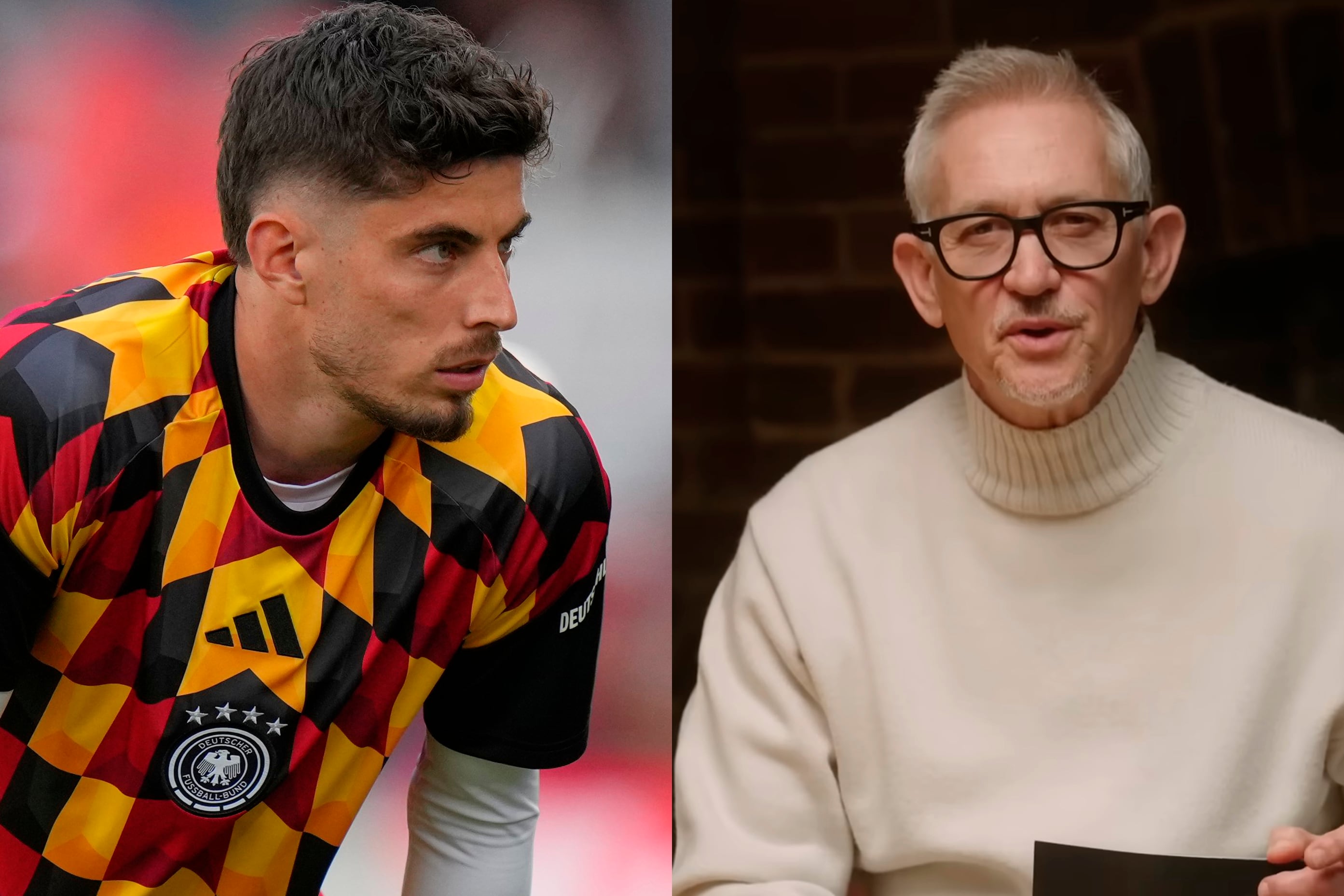Gary Lineker criticó a la selección de Alemania y Kai Havertz le contestó