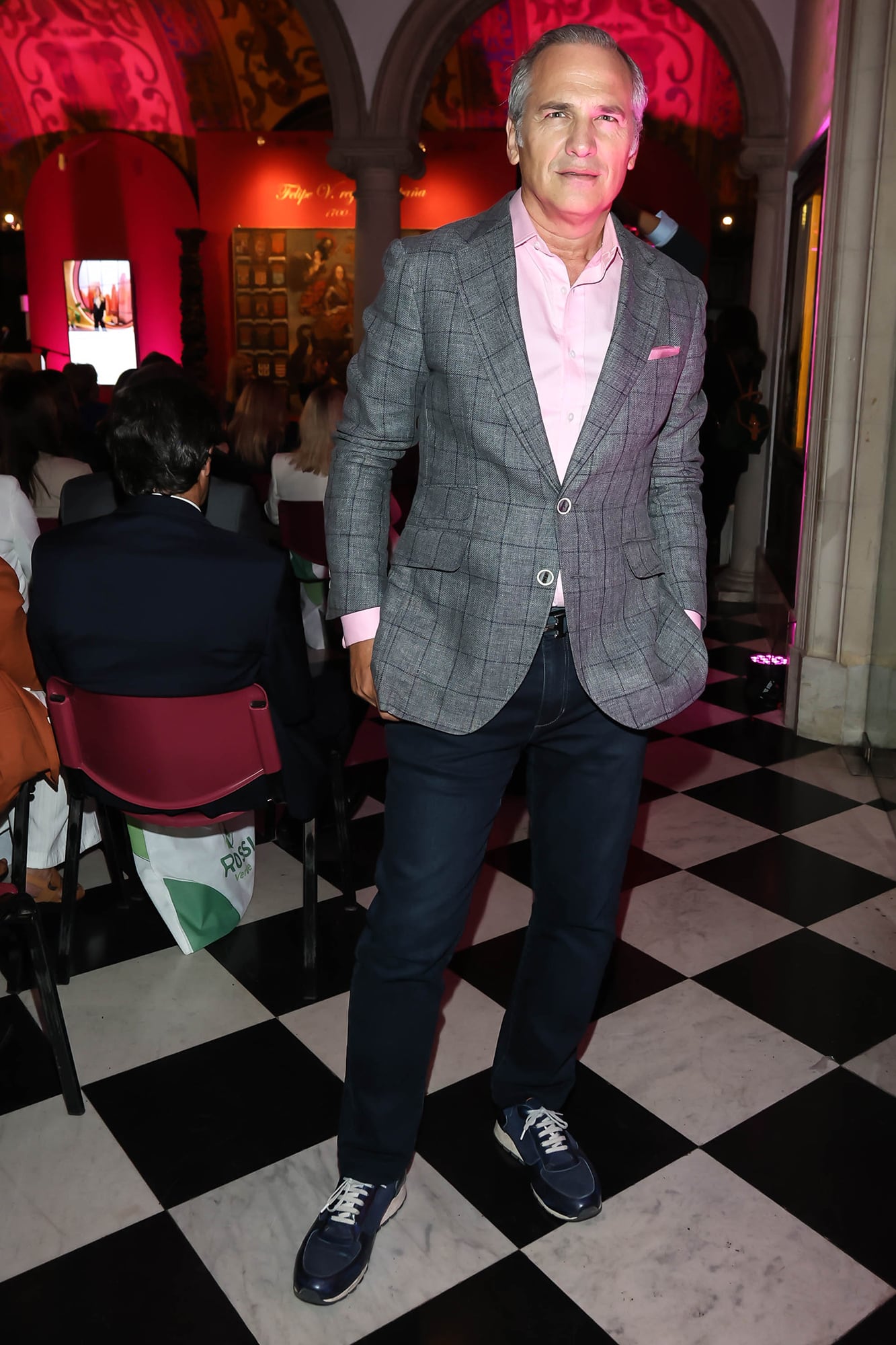 El arquitecto Javier Iturrioz acompañó a la familia Rossi