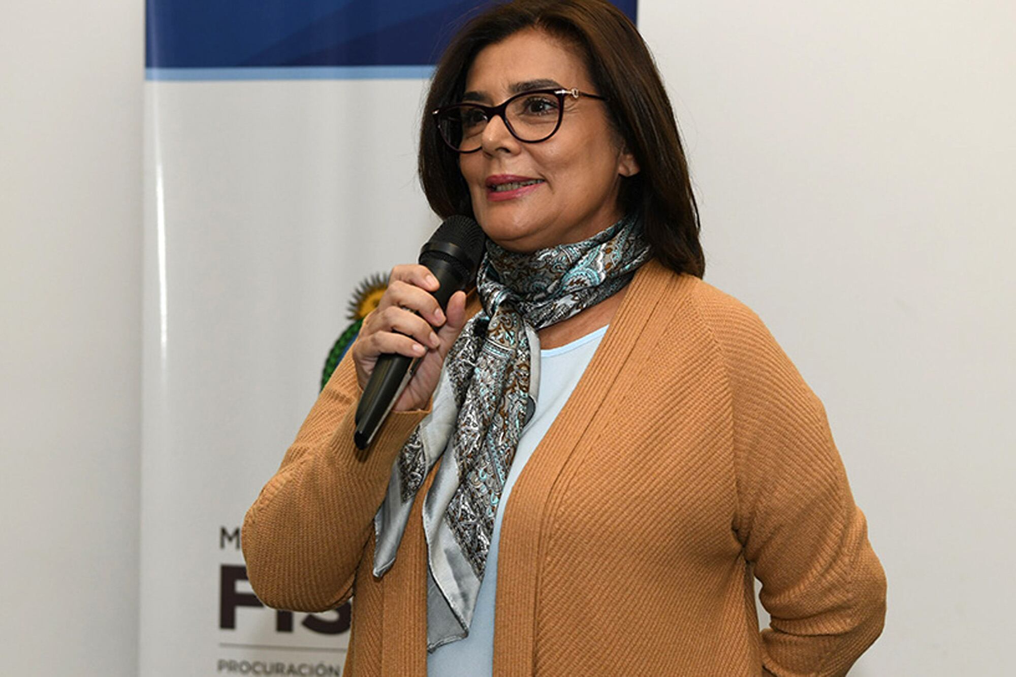 La fiscal Fabiana León