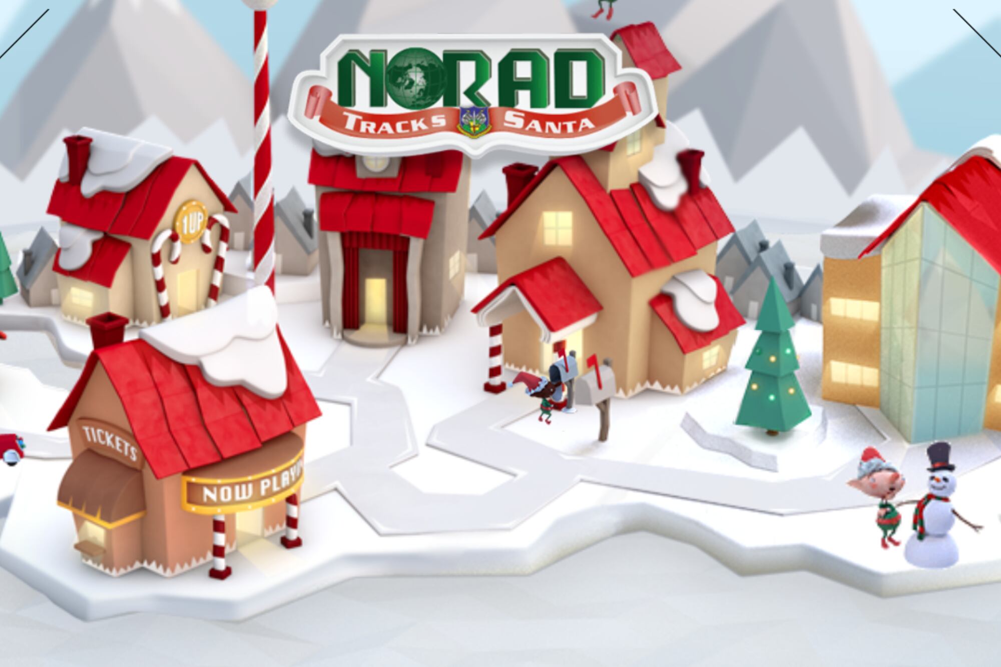 Con radares y satélites, NORAD asegura el recorrido de Papá Noel