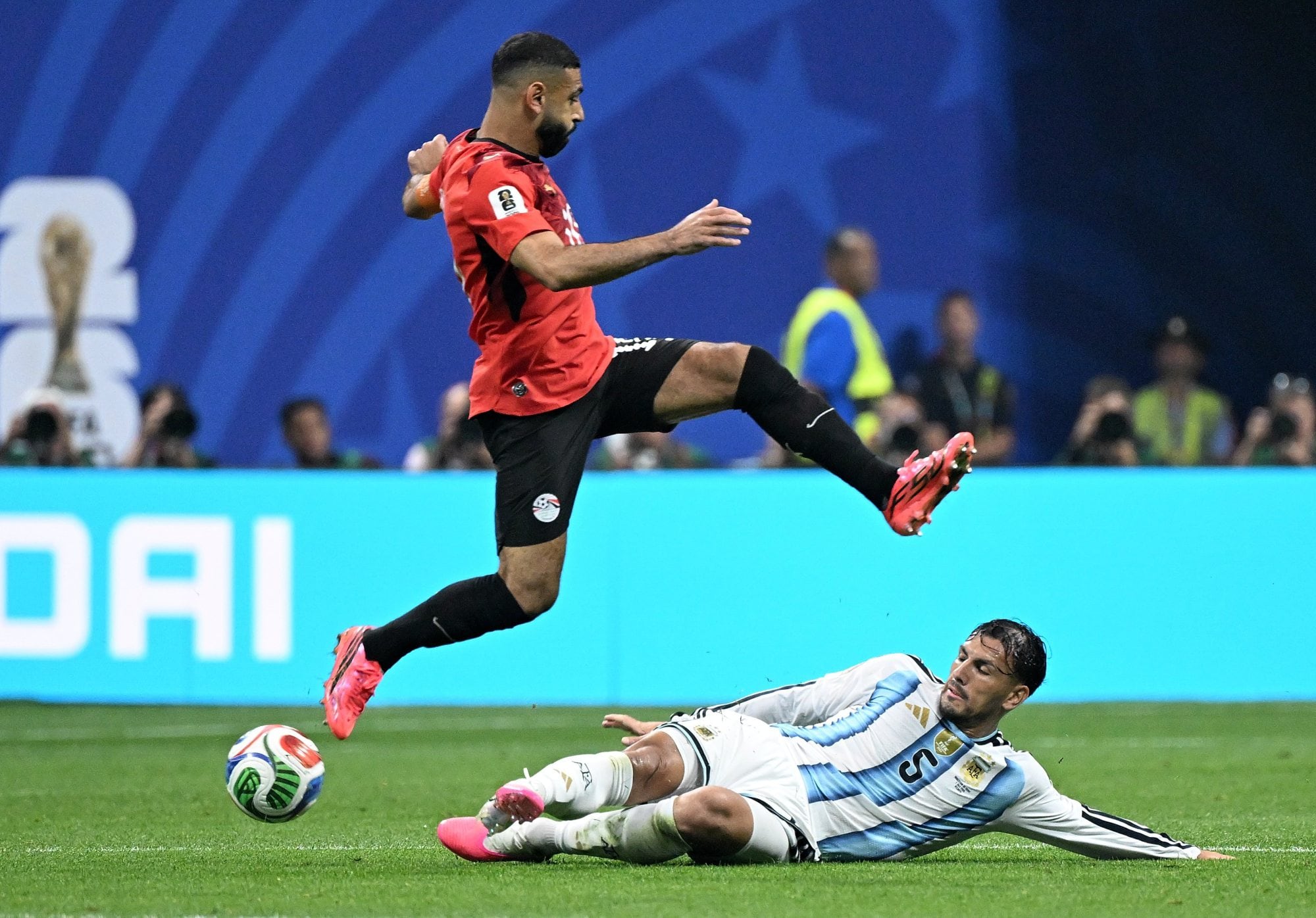Leandro Paredes, de 32 años, se metió en el equipo ante Egipto, fue uno de los mejores y conservará su lugar frente a Suiza