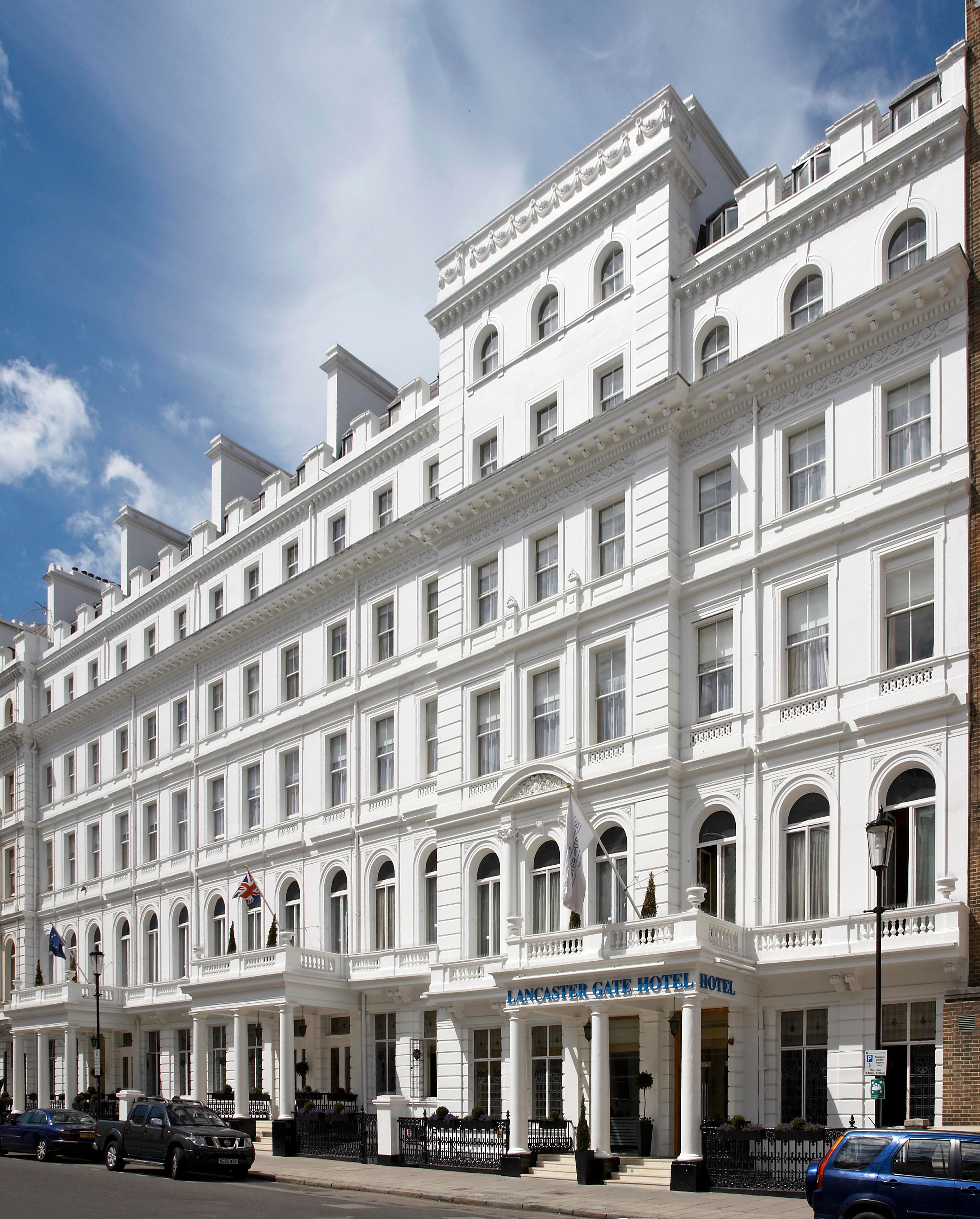 Hotel Lancaster Gate, Londres: todo un símbolo victoriano. Fue construído en 1861.