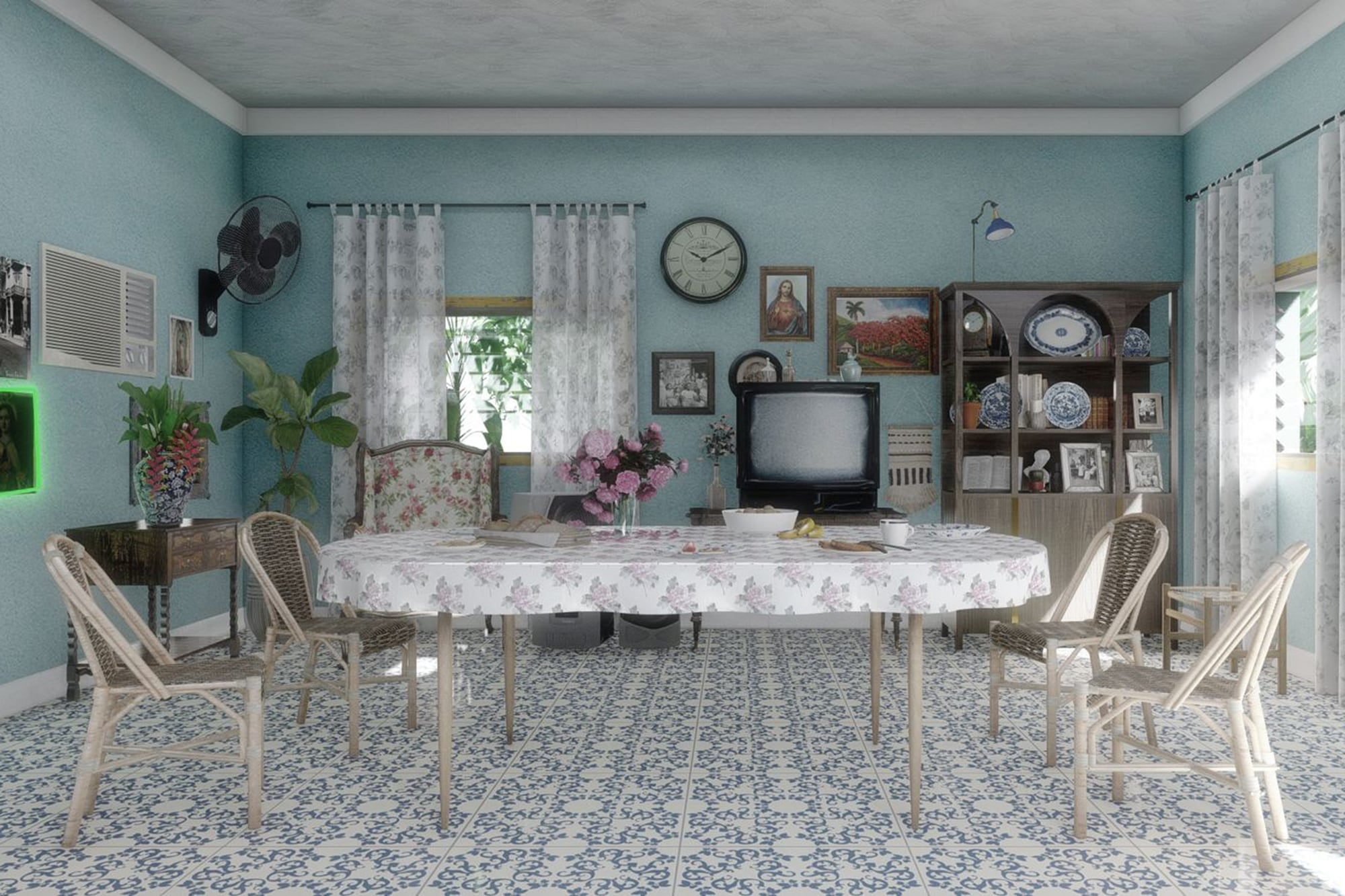 Así fue el render que presentaron los diseñadores de la Casita por dentro