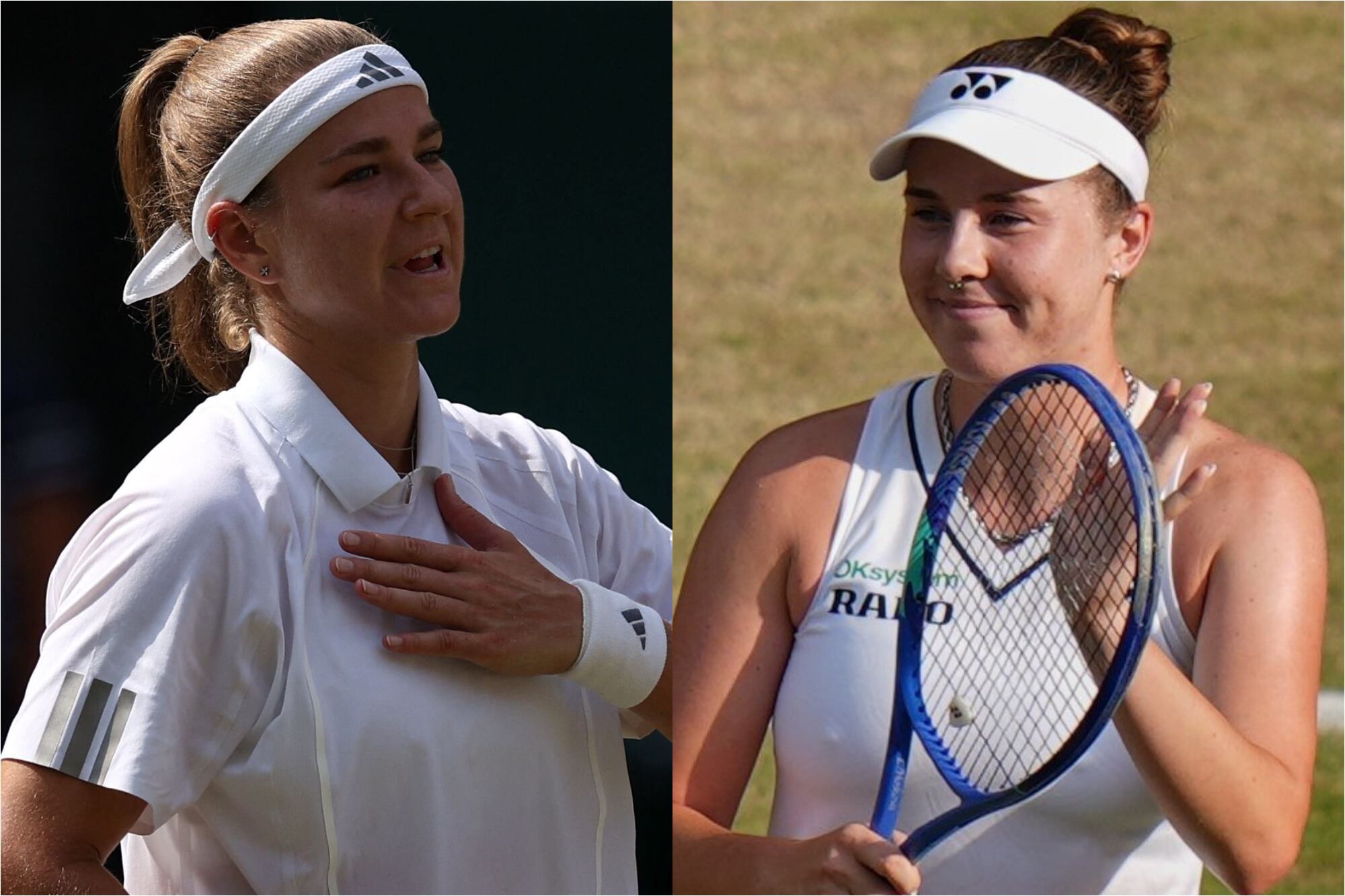 Karolina Muchova y Linda Noskova definirán Wimbledon en un desenlace entre checas.