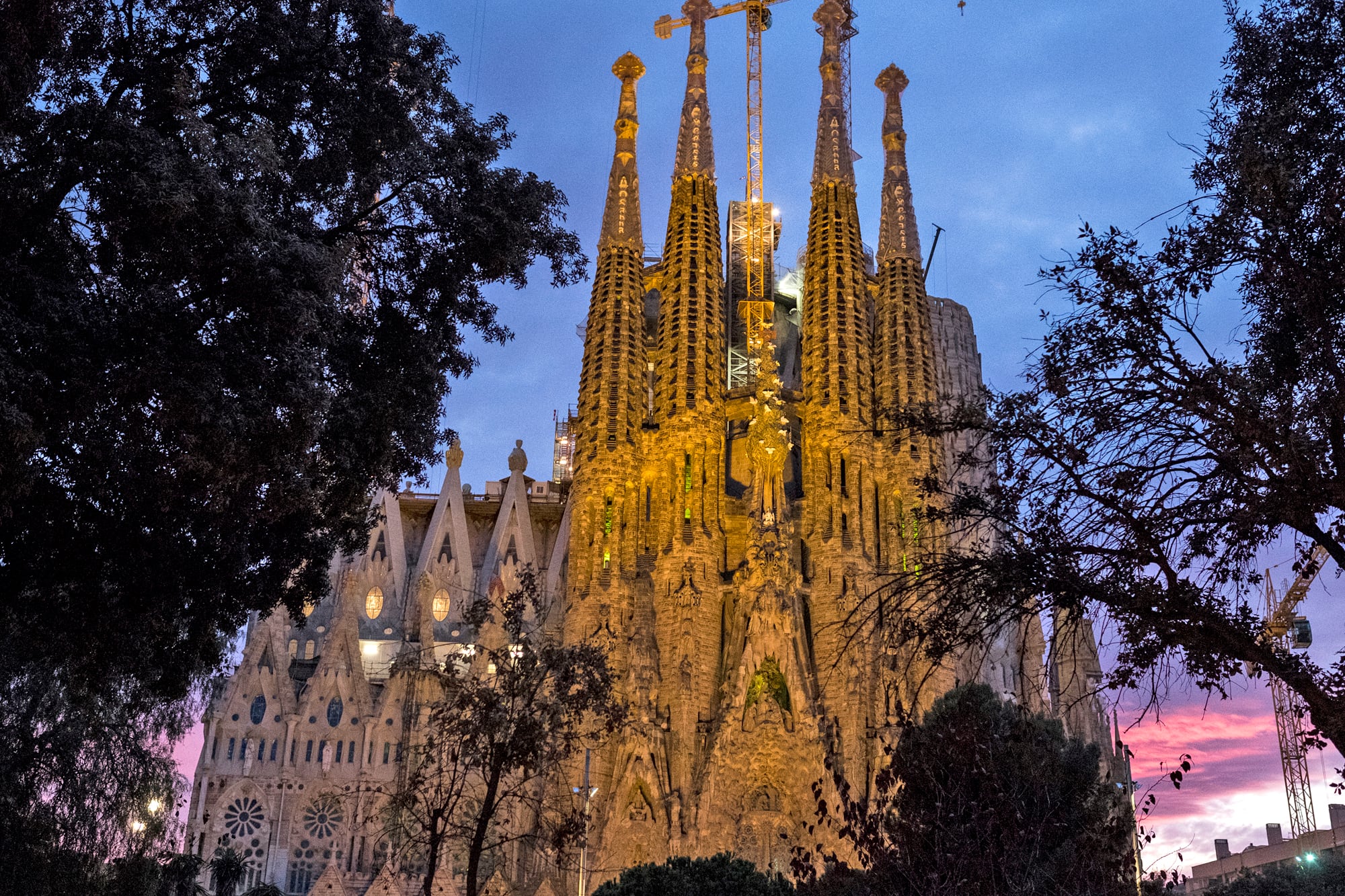 Las obras continuarán en la Sagrada Familia