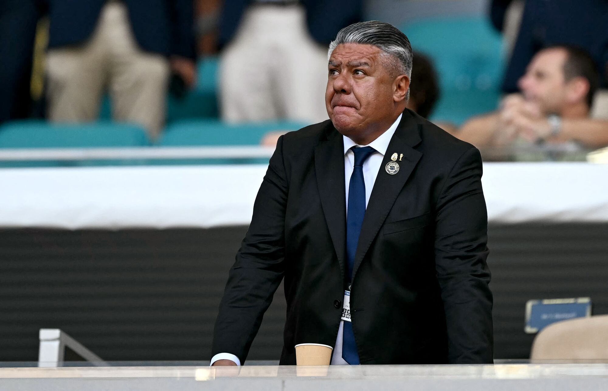 Alejandro Fabián Díaz, quien será el nuevo titular del organismo, preside actualmente la Comisión Fiscalizadora de la Asociación del Fútbol Argentino (AFA) y mantiene un vínculo cercano con Pablo Toviggino, actual tesorero de la entidad y dirigente de máxima confianza del presidente Claudio “Chiqui” Tapia. (Foto: PATRICIA DE MELO MOREIRA / AFP)
