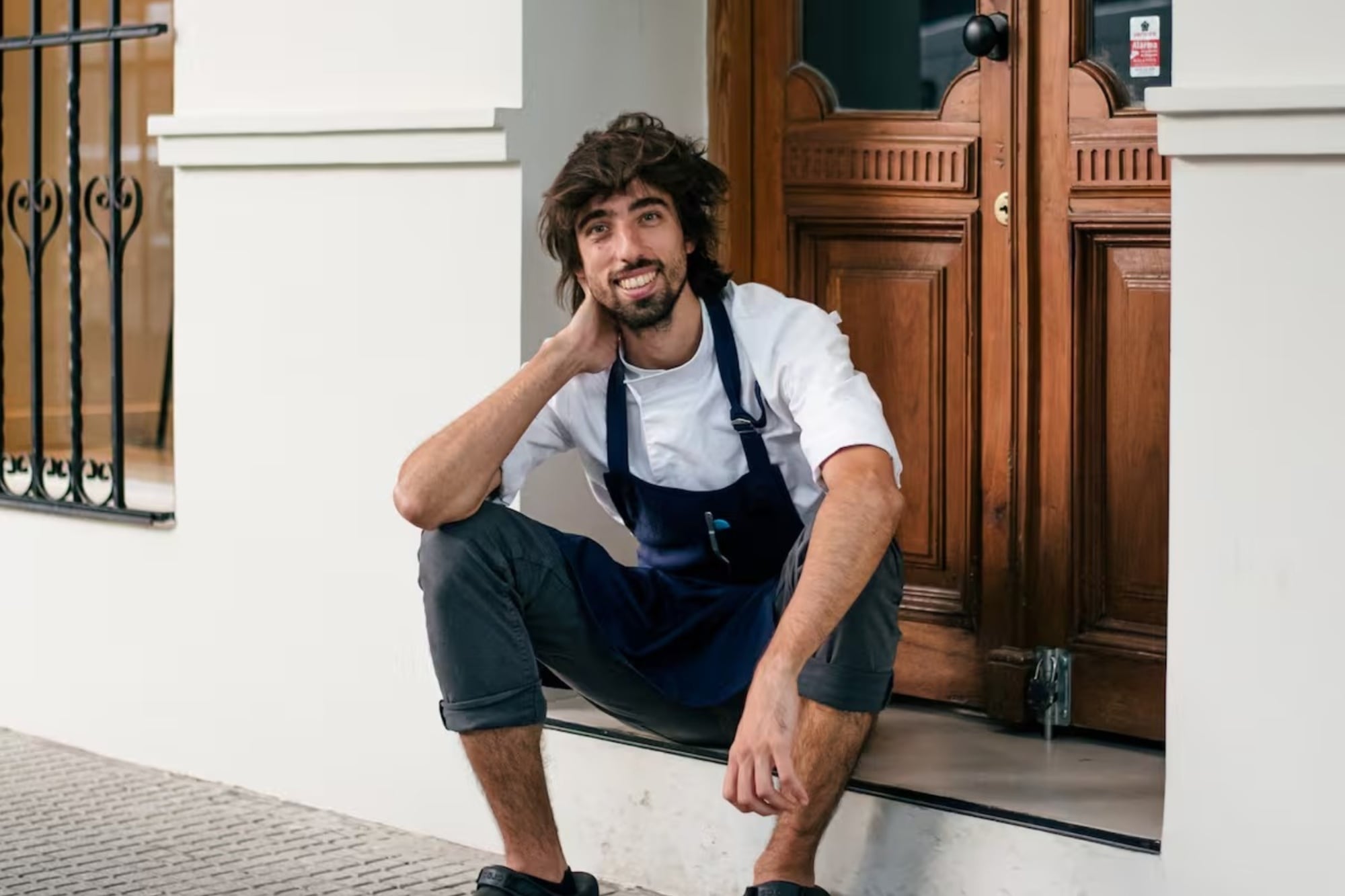 Julián Galende, chef con “estrella verde” Michelin: “Del apio se suele usar el tallo, pero la hoja se puede escurrir, procesar y hacer un puré”