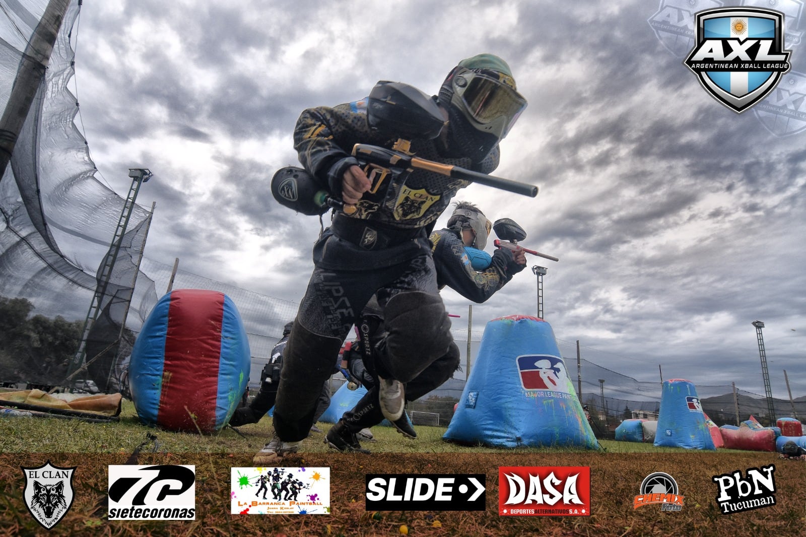 El Speedball o Paintball competitivo es la faceta más profesional