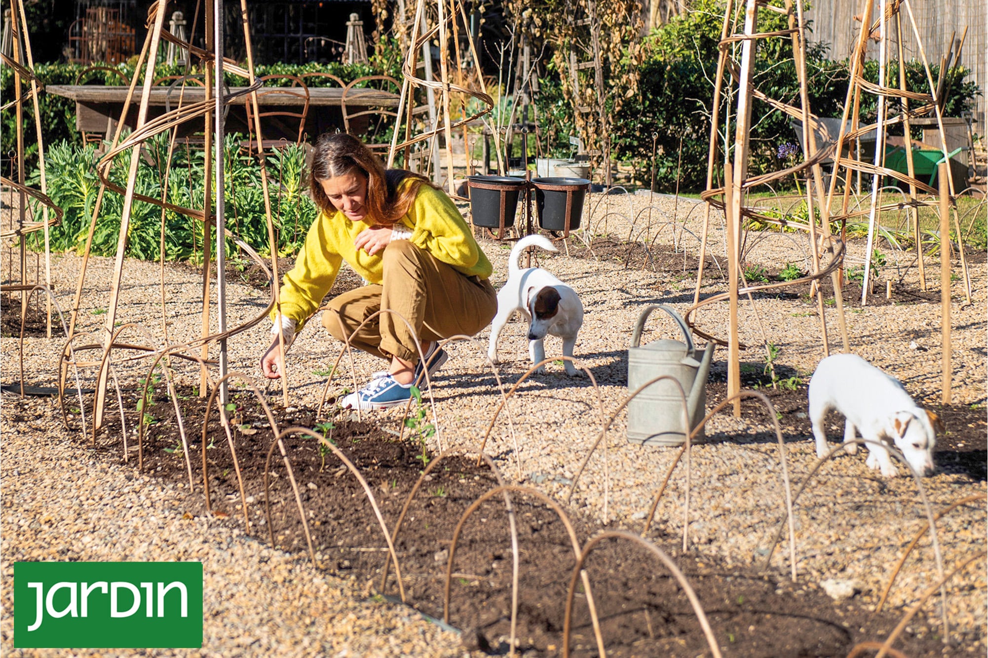 El invierno deja al descubierto los secretos del jardín