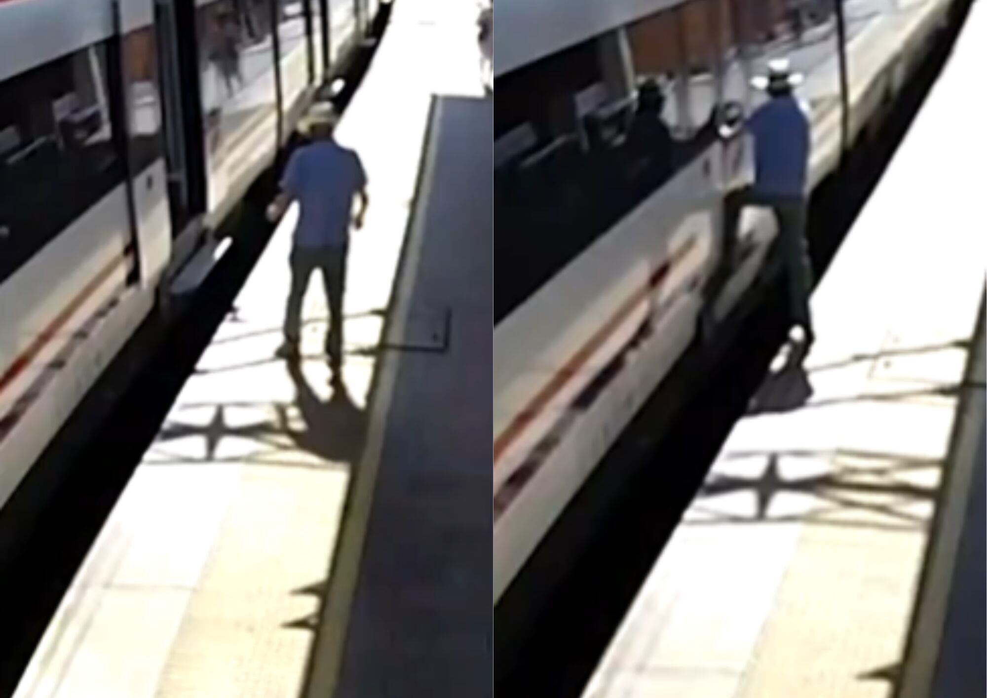 Un hombre de 85 años quedó atrapado cuando intentaba subir a un tren en Madrid: murió y la empresa intenta culparlo