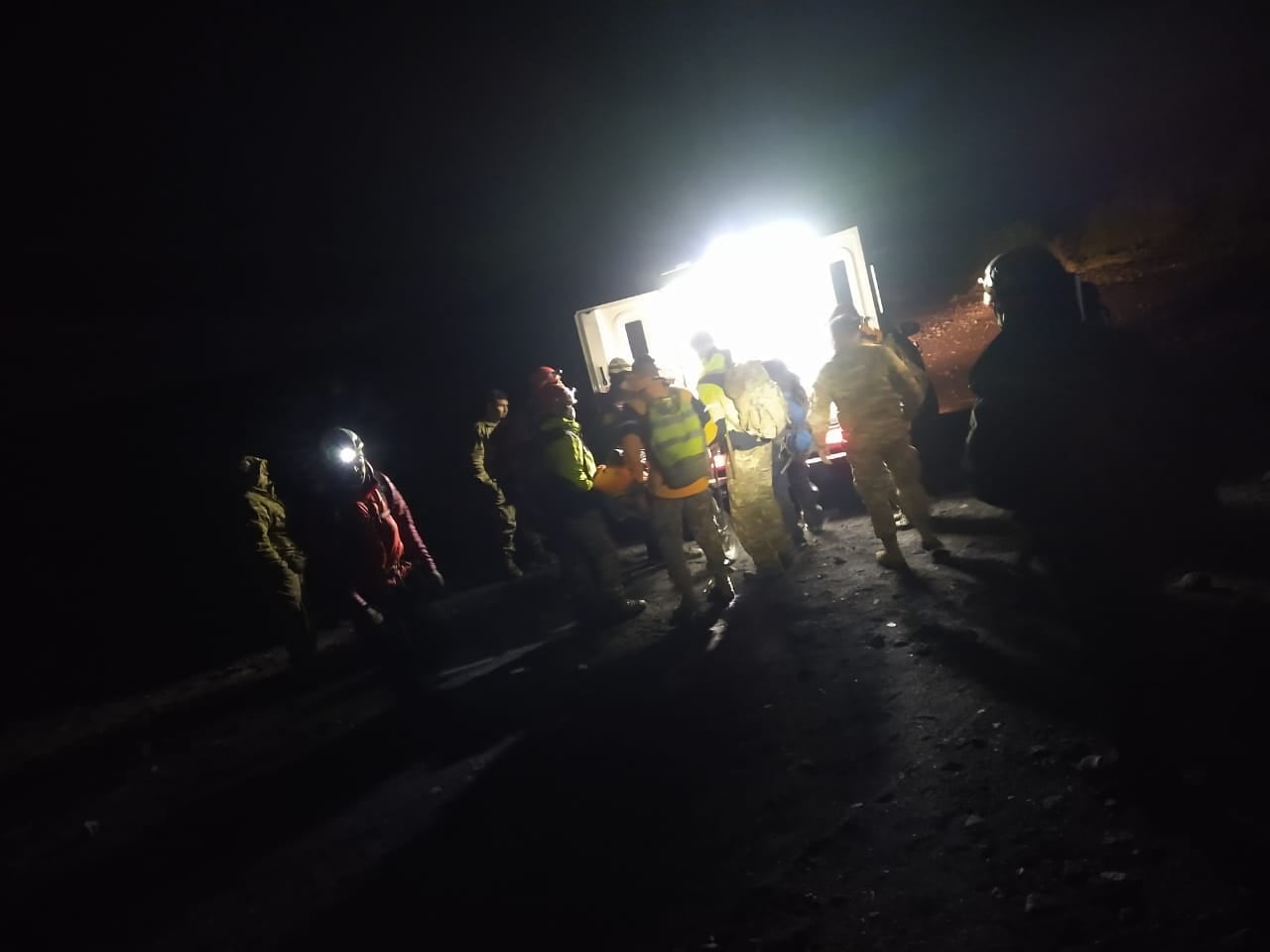 El hombre fue recibido por personal del Sistema Integrado de Emergencias de Neuquén (SIEN)