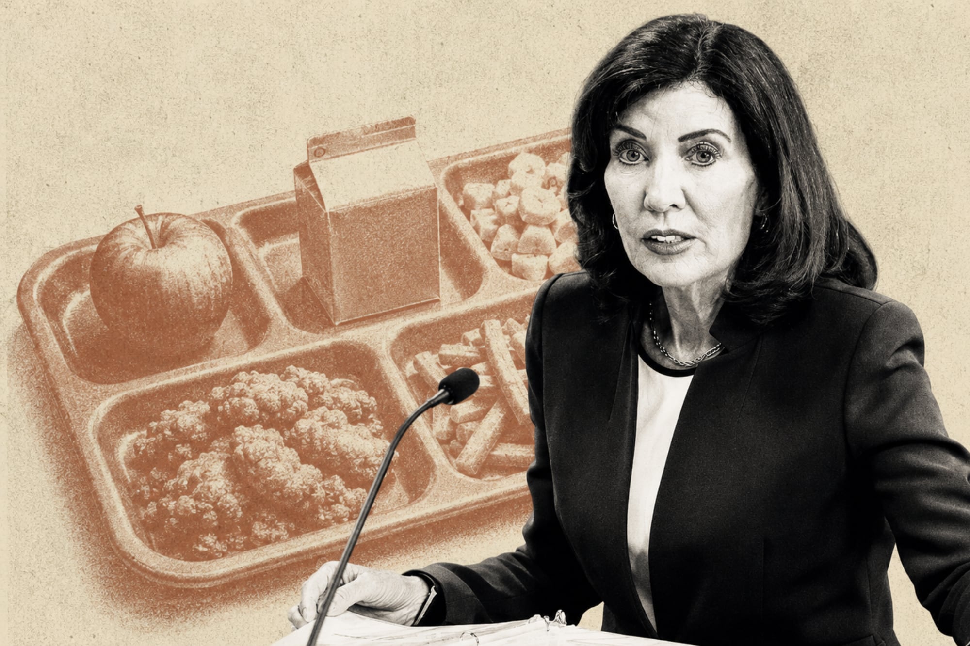 Regreso a clases en Nueva York: el anuncio de Kathy Hochul sobre las comidas escolares gratuitas