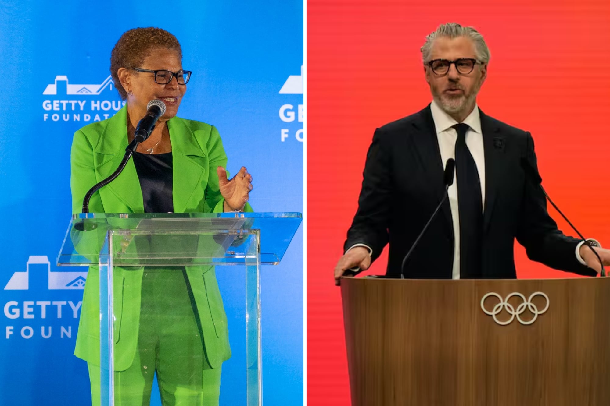 Conflicto en California: el pedido de Karen Bass que involucra a los JJOO de Los Ángeles y los archivos de Epstein