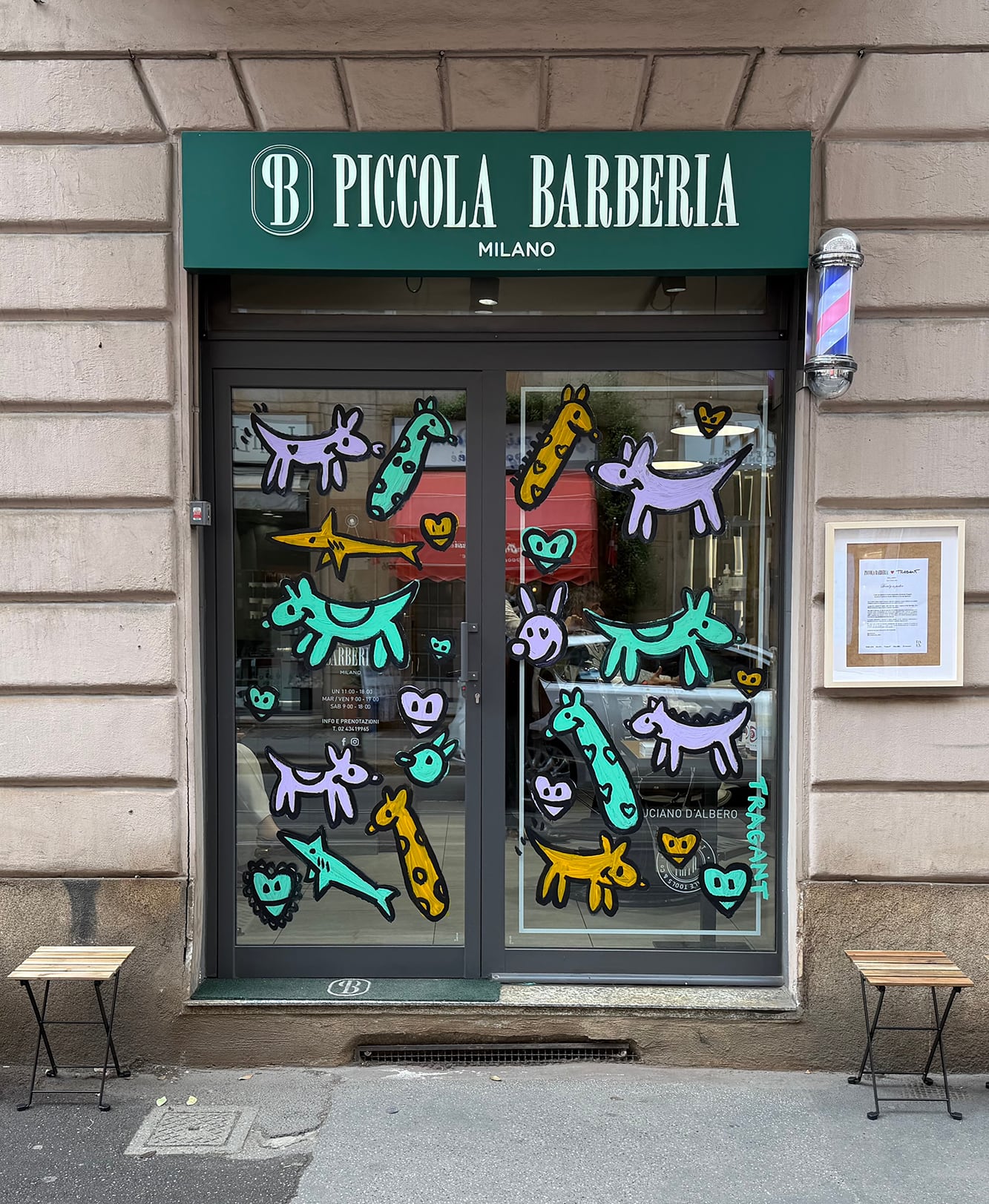Piccola Barberia, en Milán, el sitio elegido por Guillermo Tragant