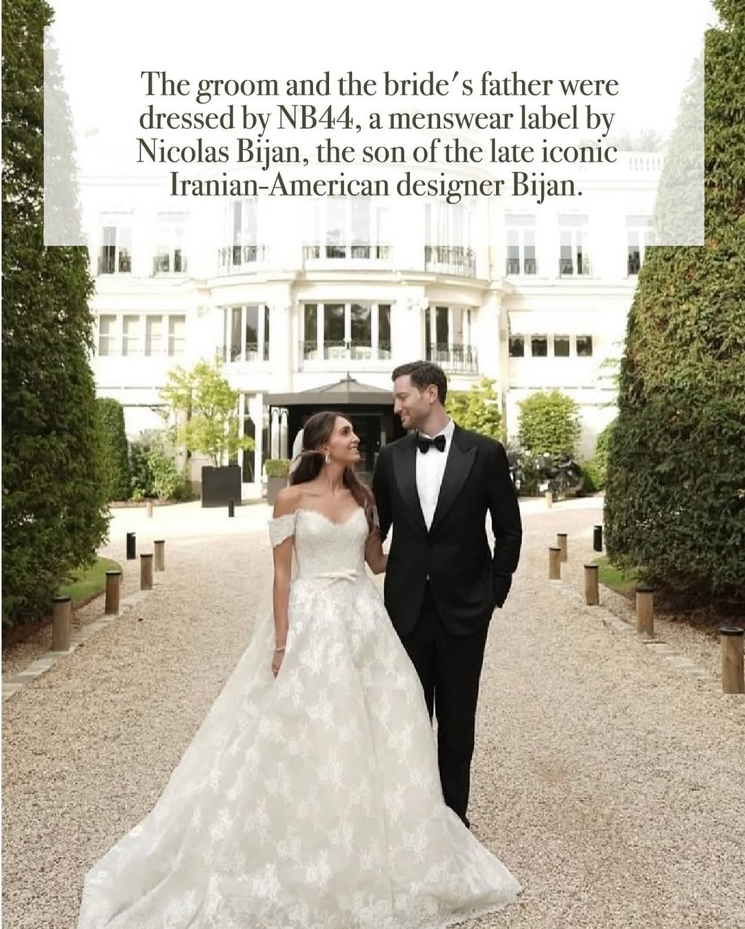 Iman Pahlavi se casó con el empresario Bradley Sherman (Revista Vogue)