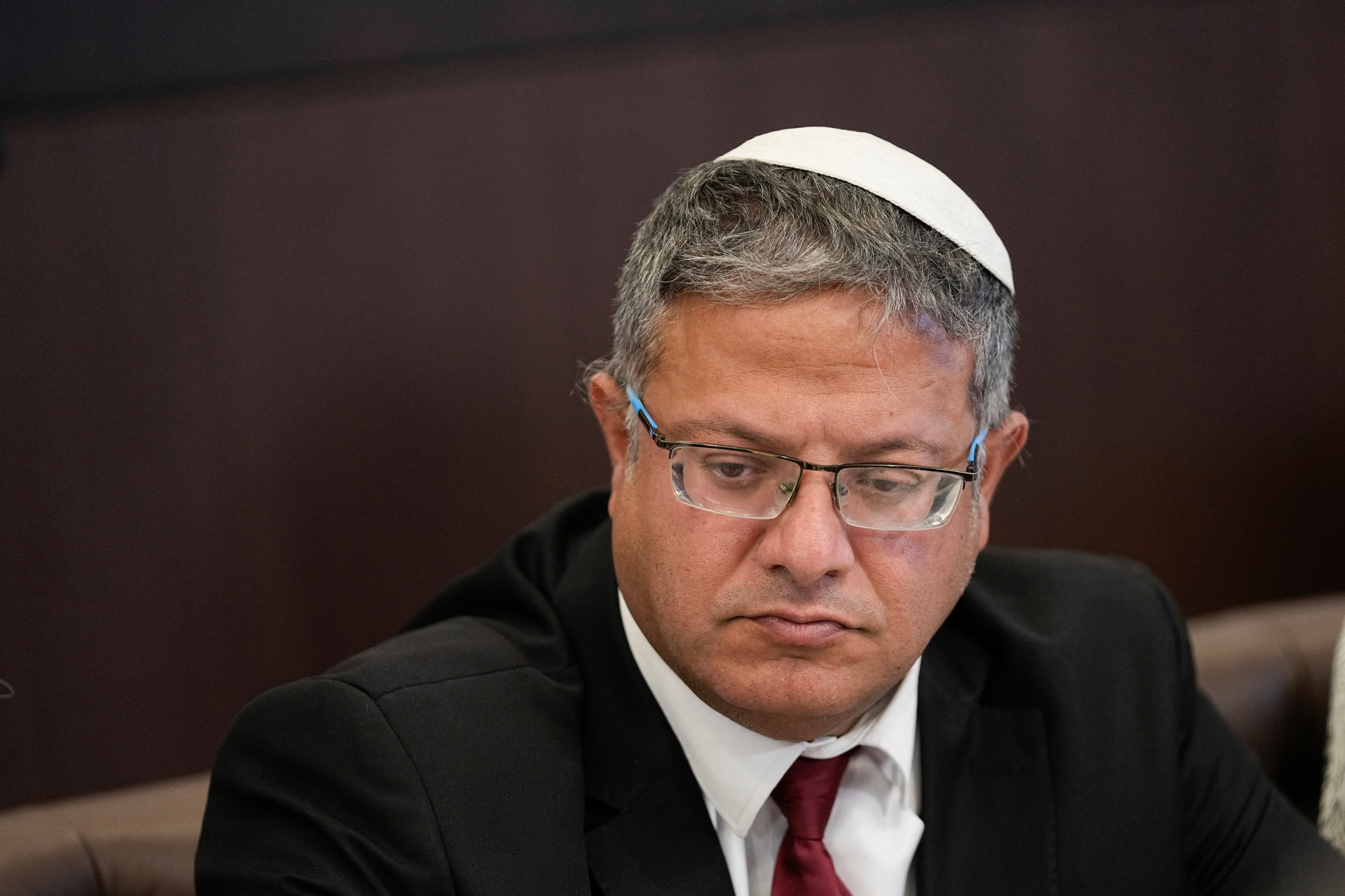 El ministro israelí de Seguridad Nacional, Itamar Ben-Gvir