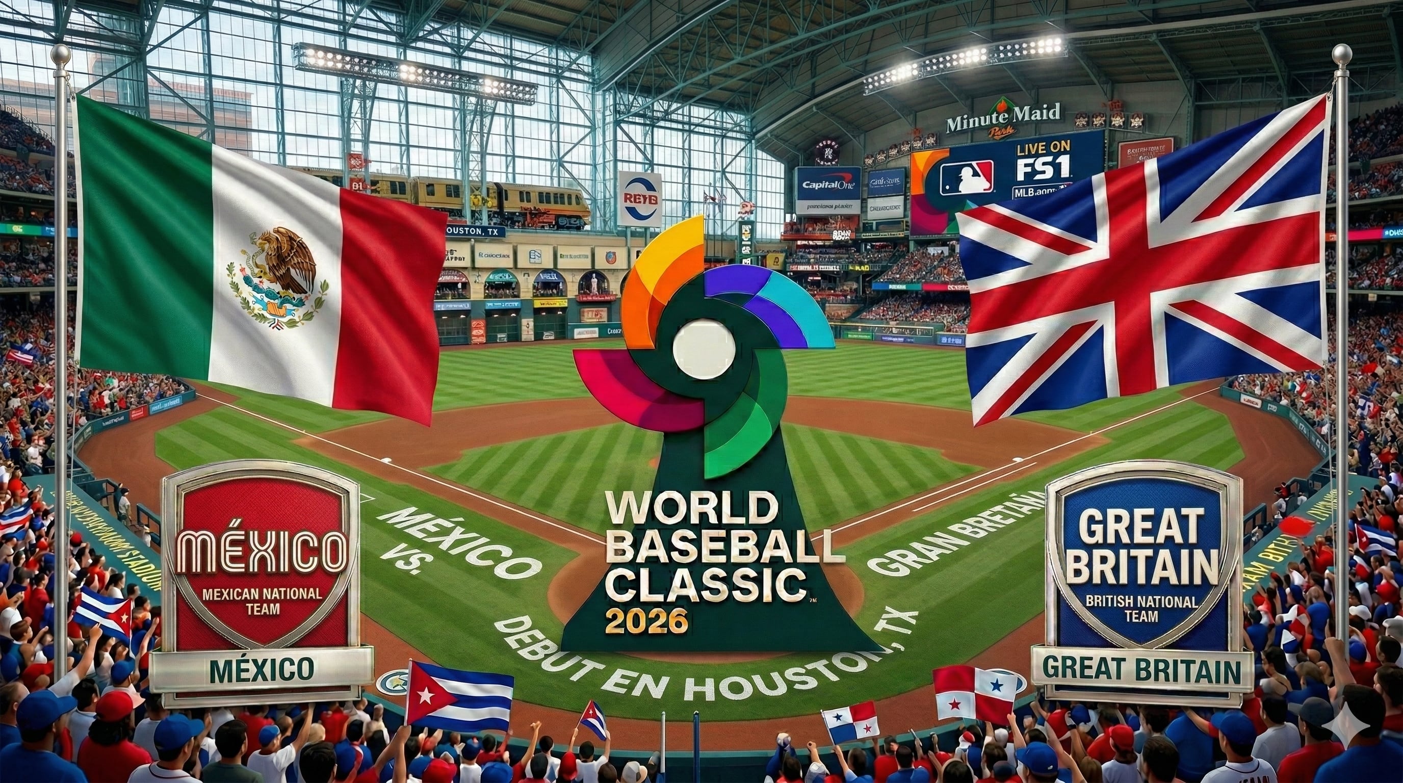 México vs. Gran Bretaña en vivo: hora y en qué canal pasan el Clásico Mundial de Béisbol, hoy