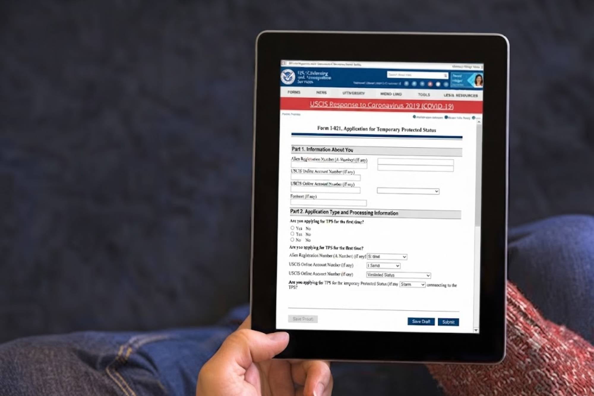 Formulario I-821 del Uscis en octubre 2026 y a cuánto asciende la solicitud del TPS para inmigrantes en EE.UU.