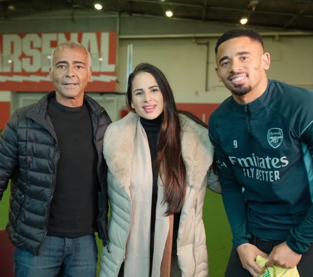 Romario y Tiffany solían mostrarse juntos en las redes sociales (Foto: Instagram)