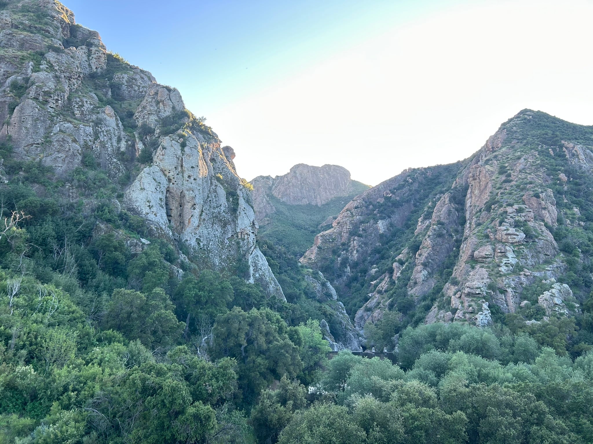Las montañas de Santa Mónica en el Parque Estatal Malibu Creek serán una de las zonas de alerta