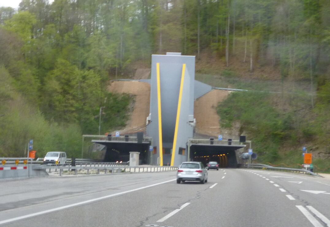 El túnel de Belchen es conocido popularmente como el “túnel de los espectros”