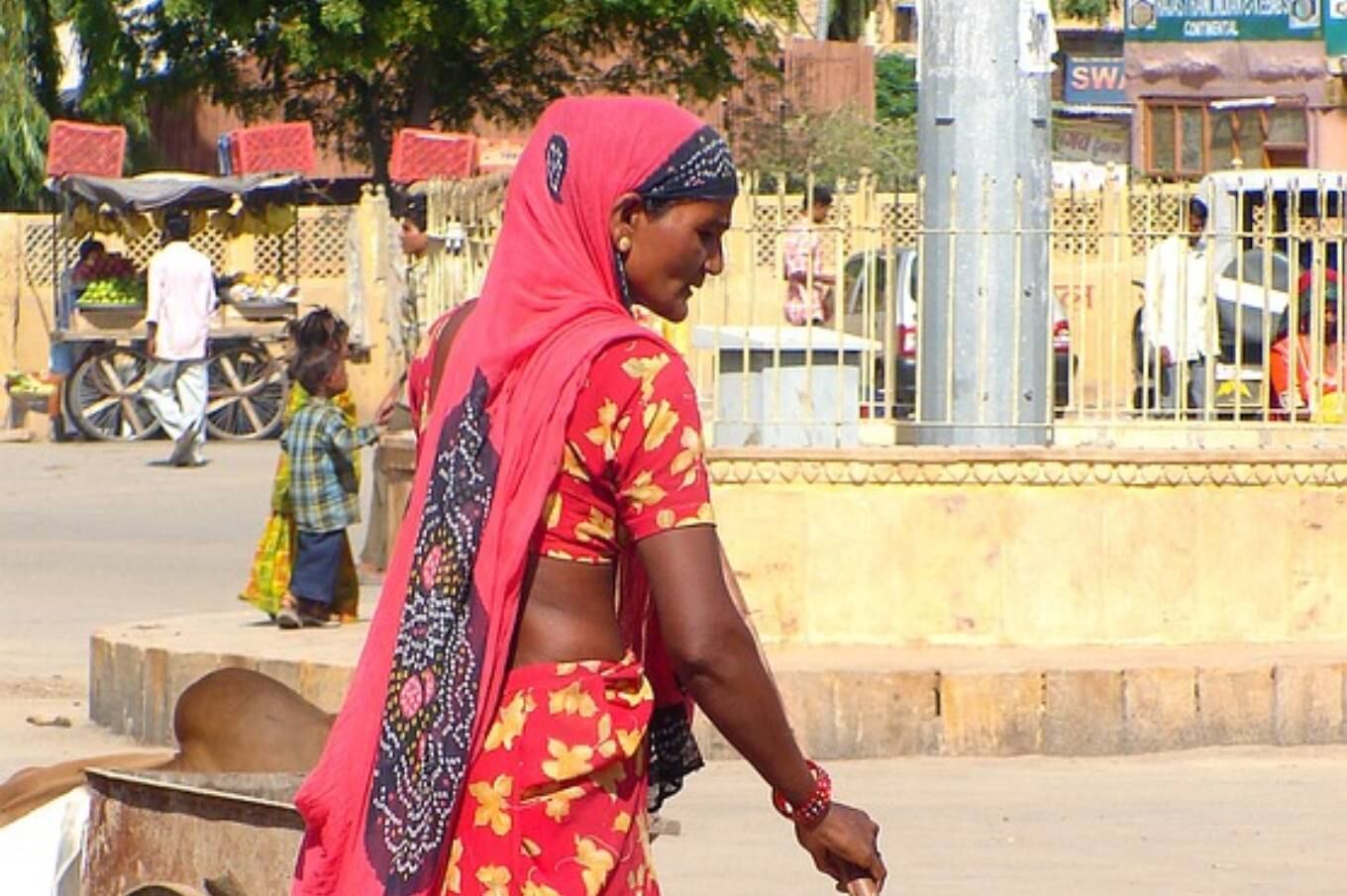 Mujer en Jaisalmer