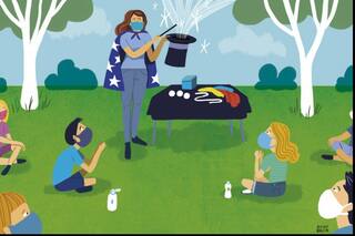 Padres creativos. Los mejores aliados de los chicos en cuarentena