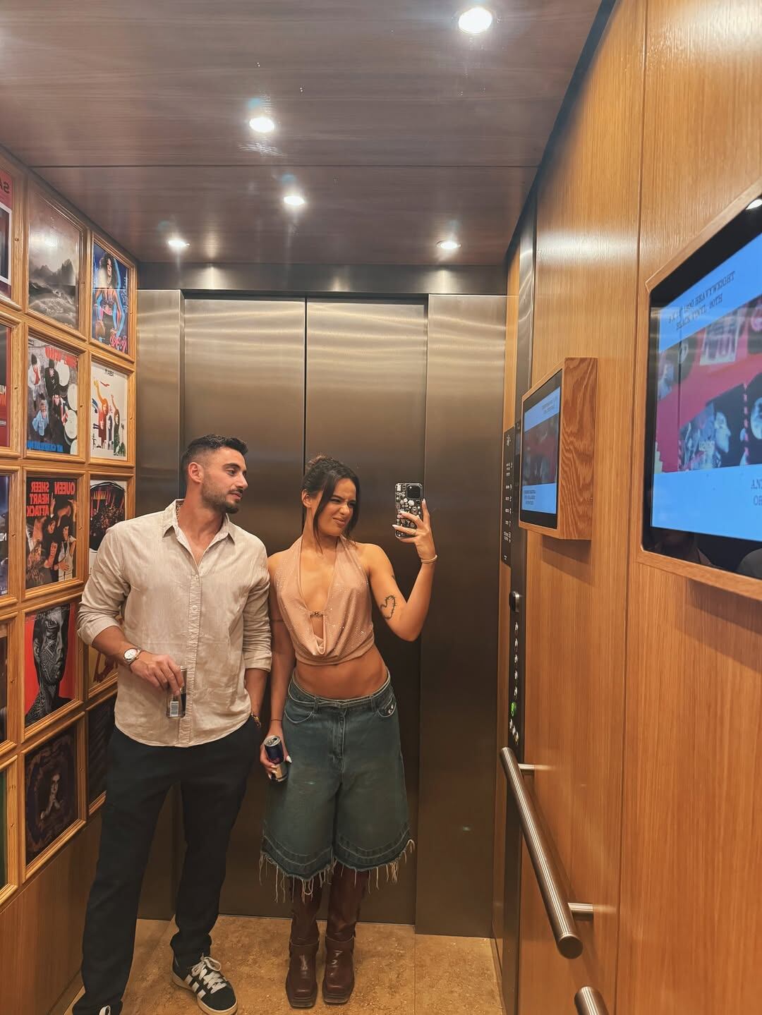 La pareja disfrutó de la noche de Ibiza en esta temporada de verano