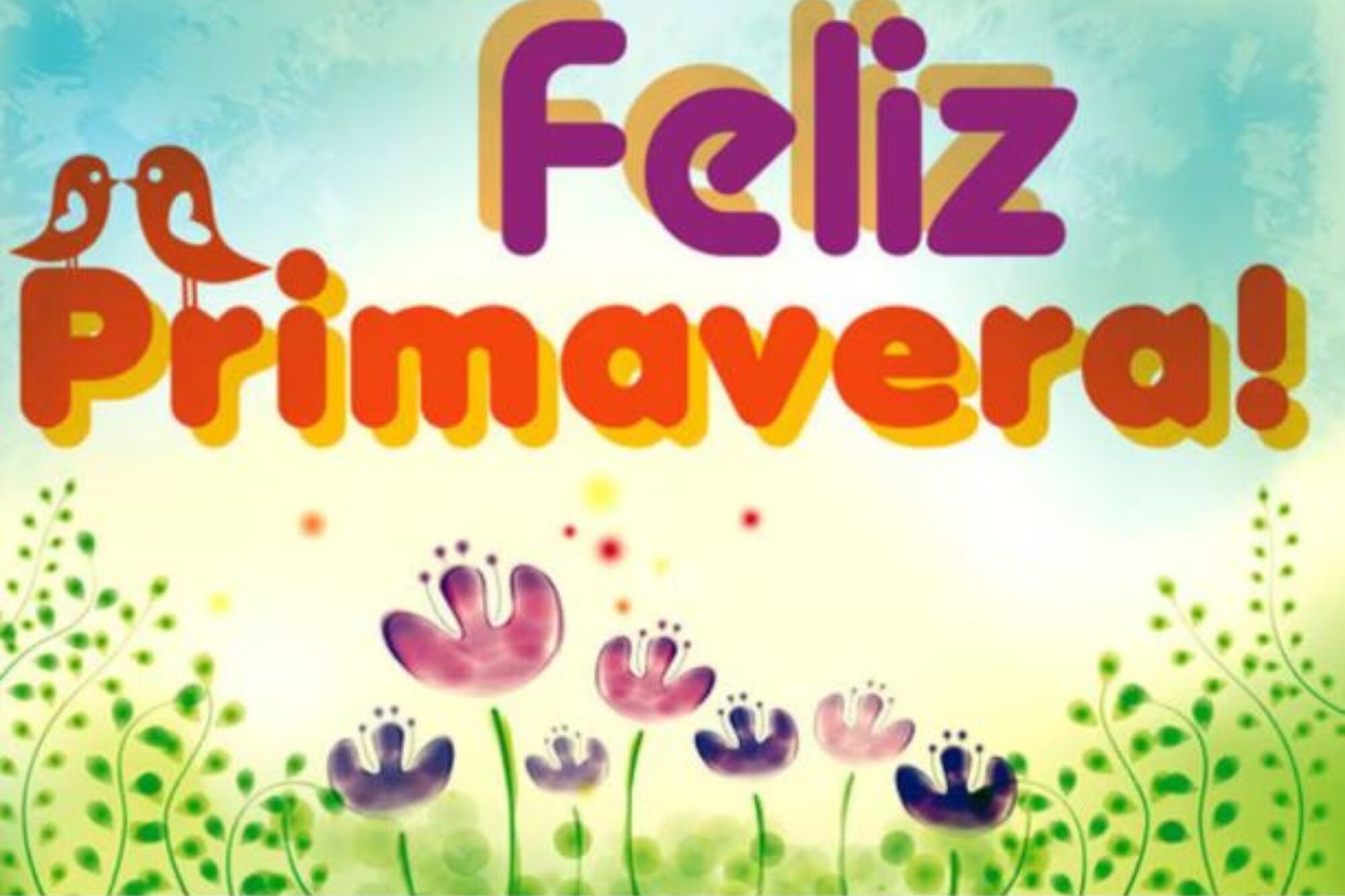 Una alternativa de saludo primaveral