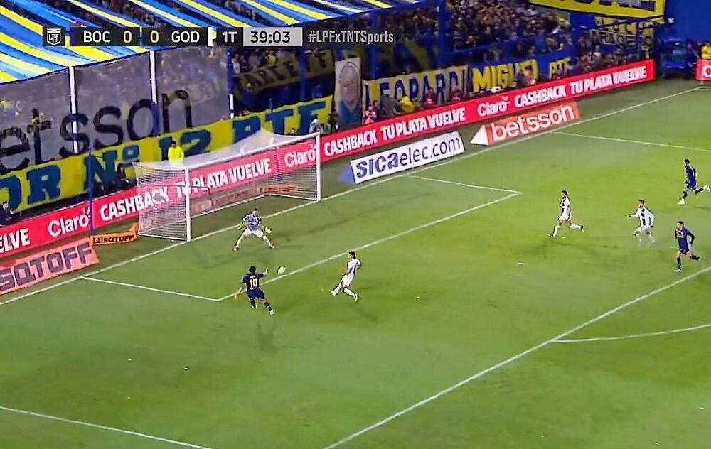 Boca – Godoy Cruz: el gol de Edinson Cavani que le da la clasificación al Xeneize para los cuartos de final