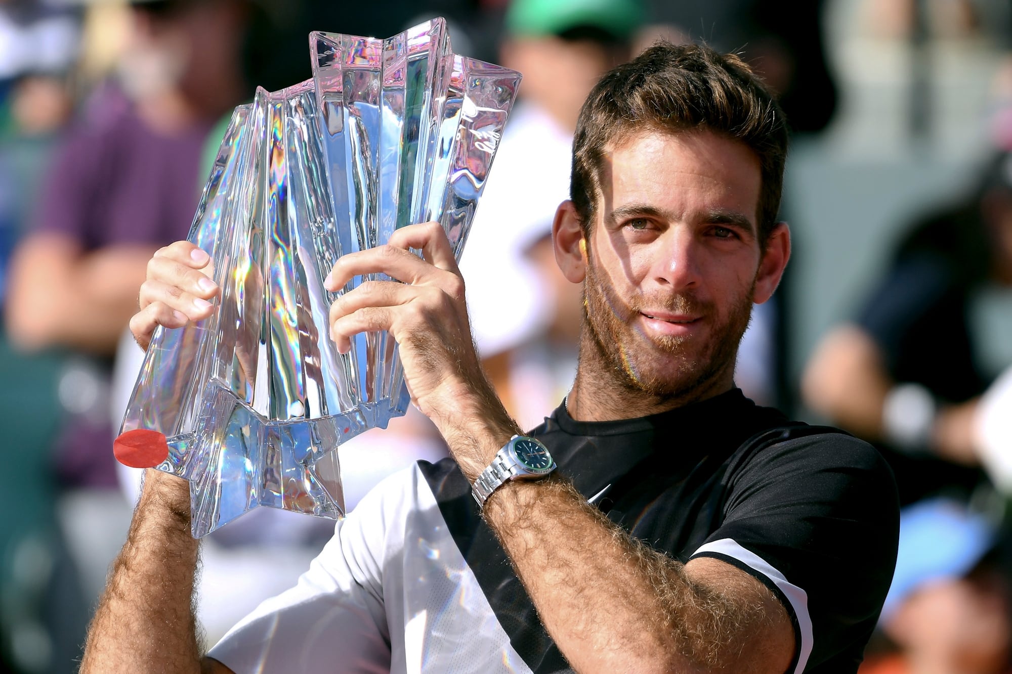 Juan Martín Del Potro fue campeón en Indian Wells en 2018