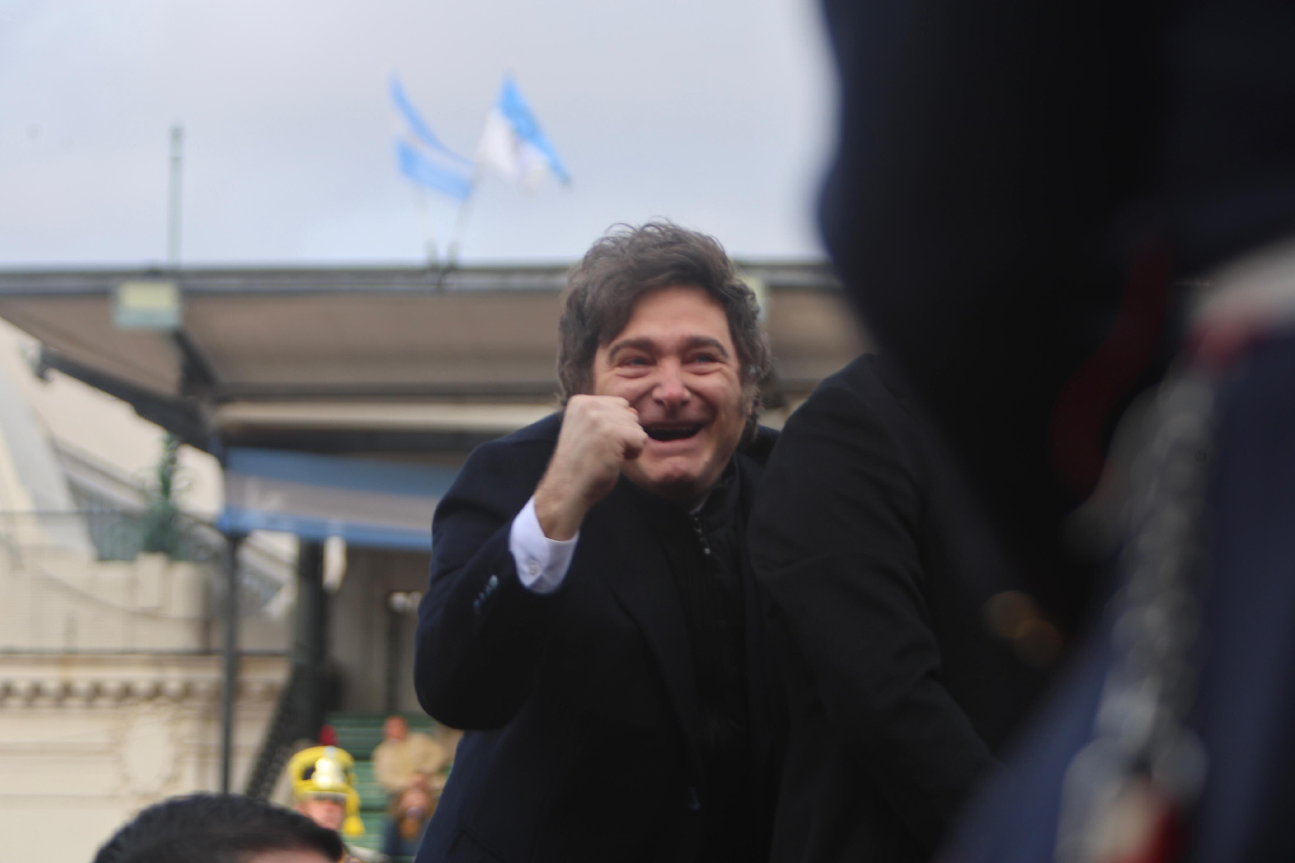 Javier milei en la inauguracion de la rural de Palermo 2025