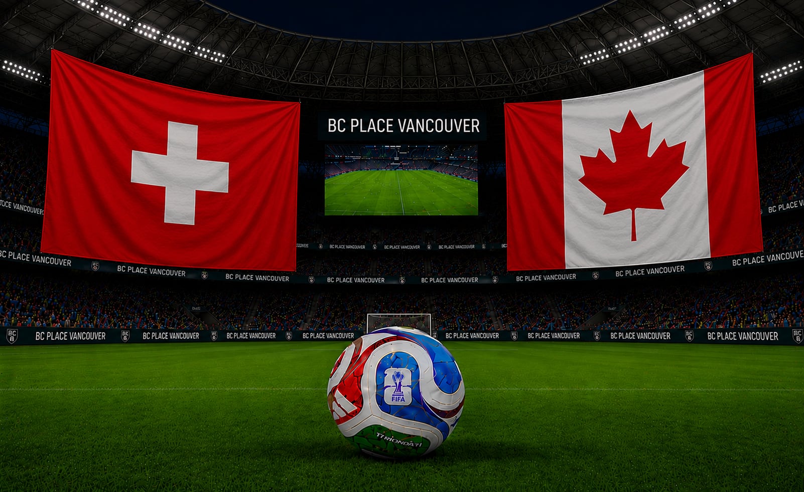 Suiza vs. Canadá, EN VIVO por el Mundial 2026: hora, TV y las formaciones