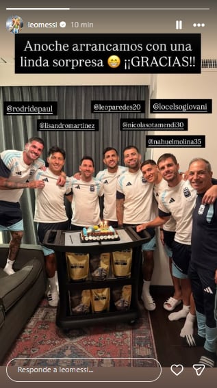 Así recibió Leo Messi sus 39 años (Instagram @leomessi)