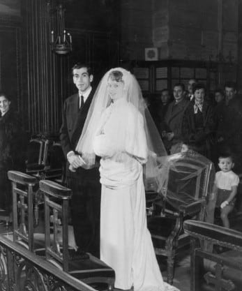 El 12 de diciembre de 1952, unos meses después de que Bardot cumplió 18 años, se casaron (Foto: Getty Images)