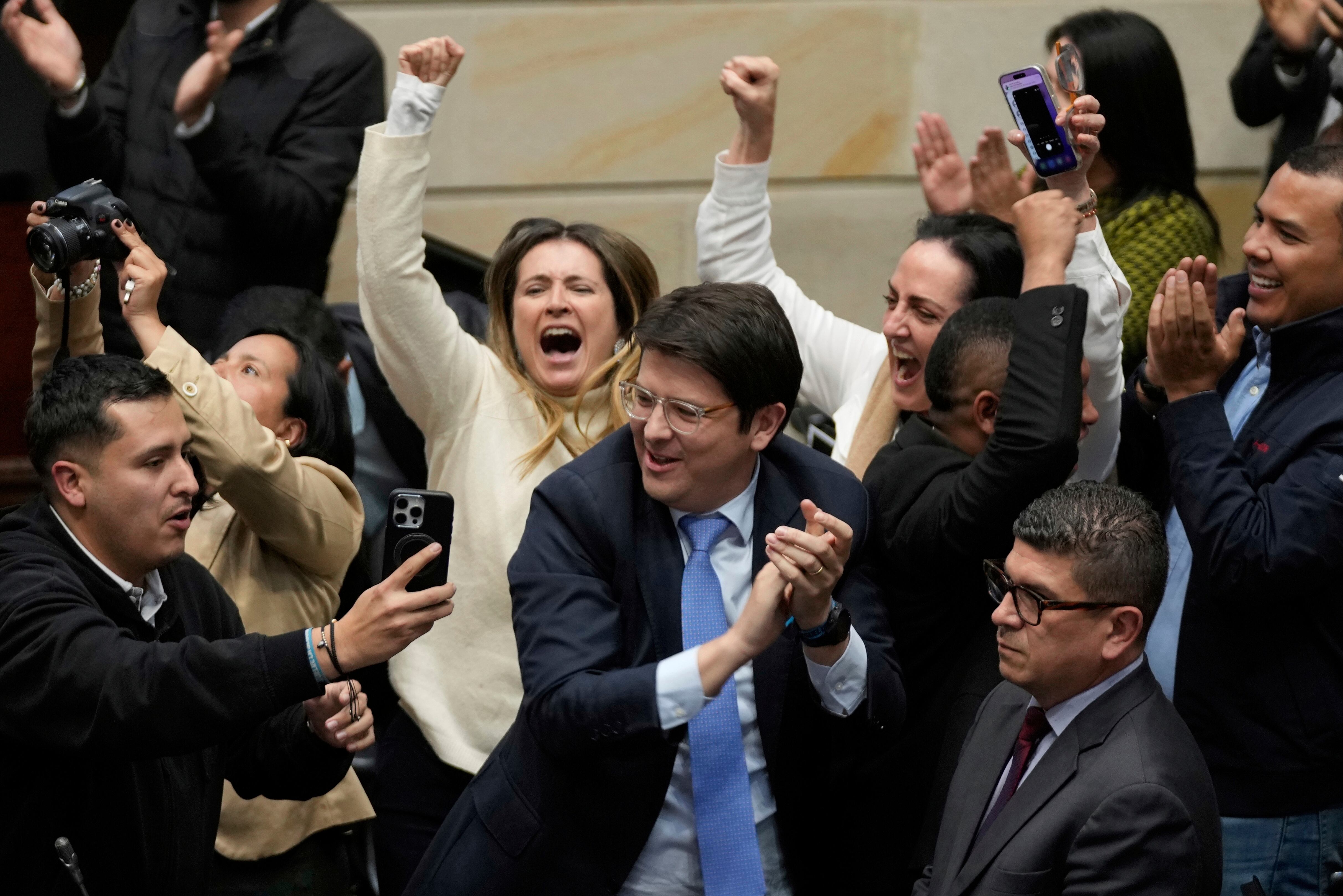 Miguel Uribe, senador colombiano.