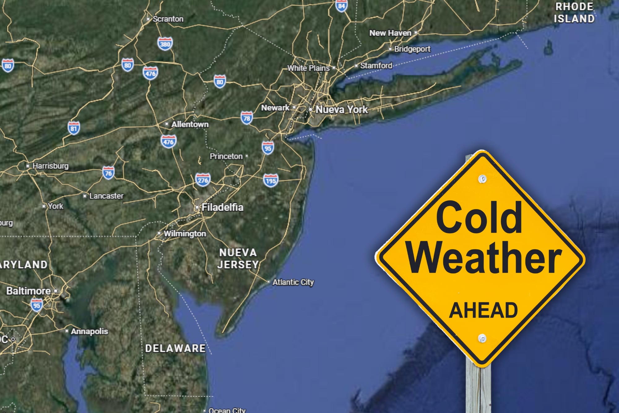 Cuánta nieve se espera que caiga este fin de semana en Nueva York y Nueva Jersey: ¿vuelve la ola de frío polar?