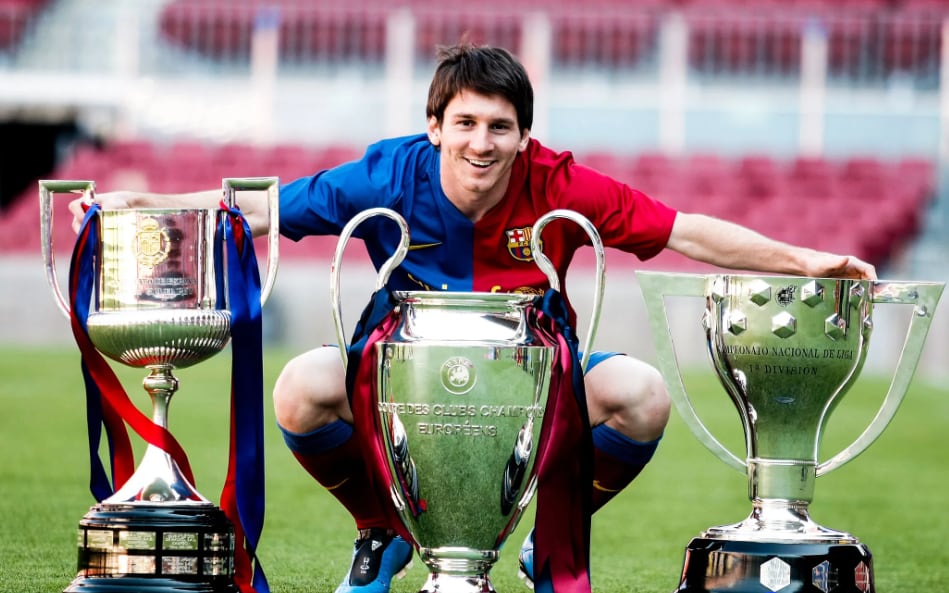 Messi ganó 4 Champions League con el equipo catalán (Foto: FC Barcelona)