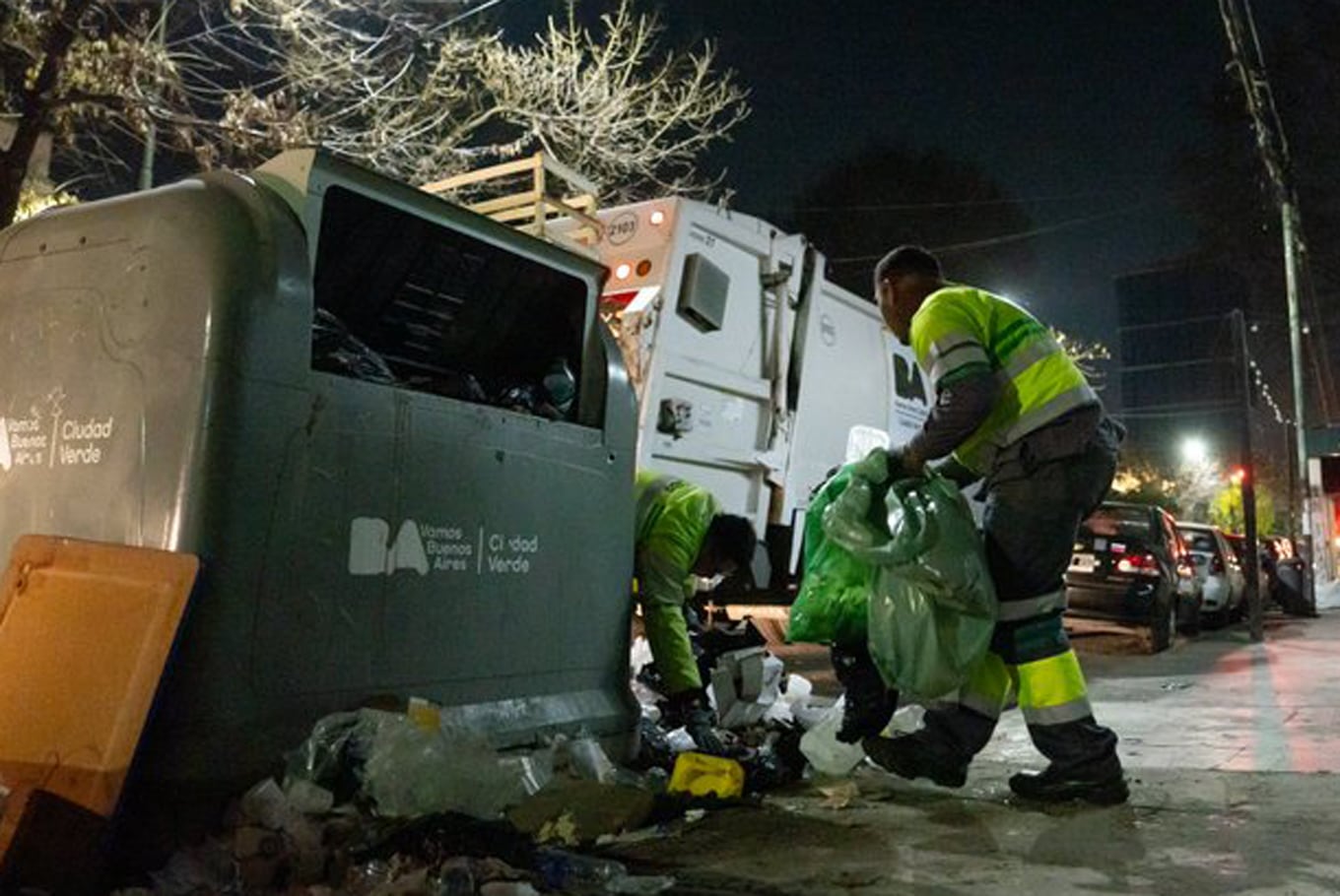 La recolección de residuos se va a suspender el jueves 10 de abril en todos los lugares donde el servicio no esté municipalizado o por fuera del sindicato de Camioneros