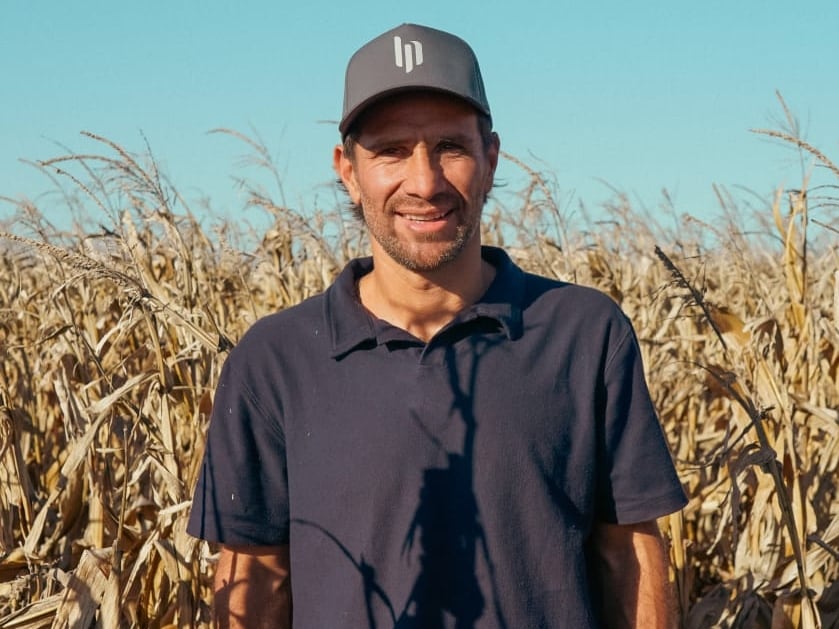 Cosecha: Leo Ponzio logró un superrinde en maíz