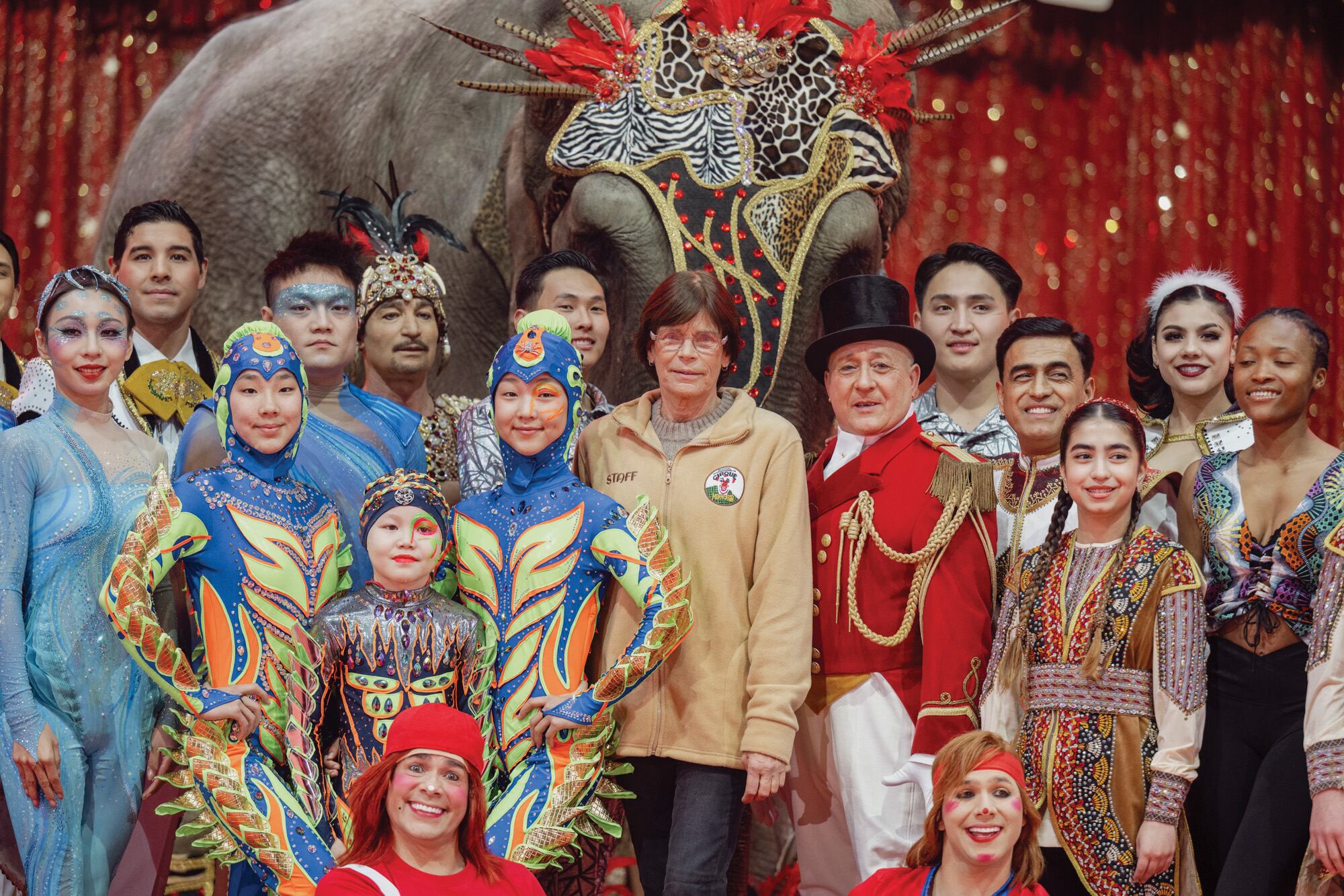 La pasión de Estefanía
por el circo aún ocupa
un lugar importante
en su agenda. Aquí,
el 15 de enero pasado
en la apertura del 47°
Festival Internacional
de Circo de Montecarlo.