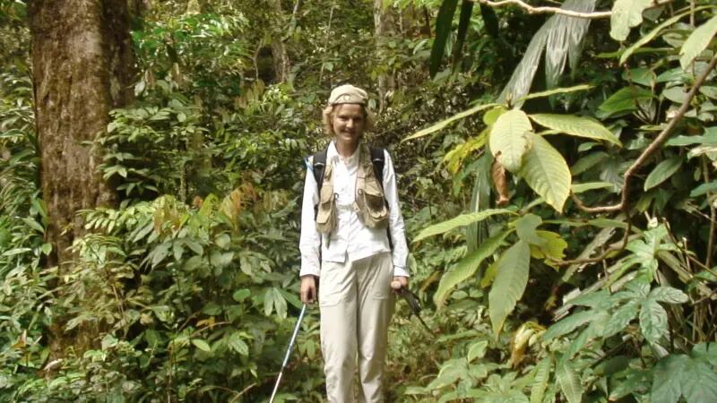 Annette dice que, después del accidente, la selva se convirtió en su lugar seguro