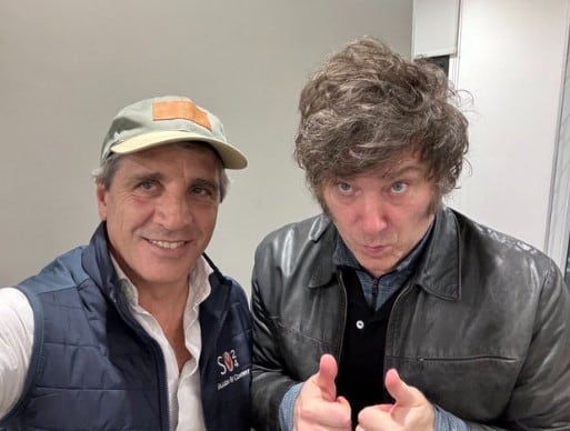 Luis Caputo y Javier Milei