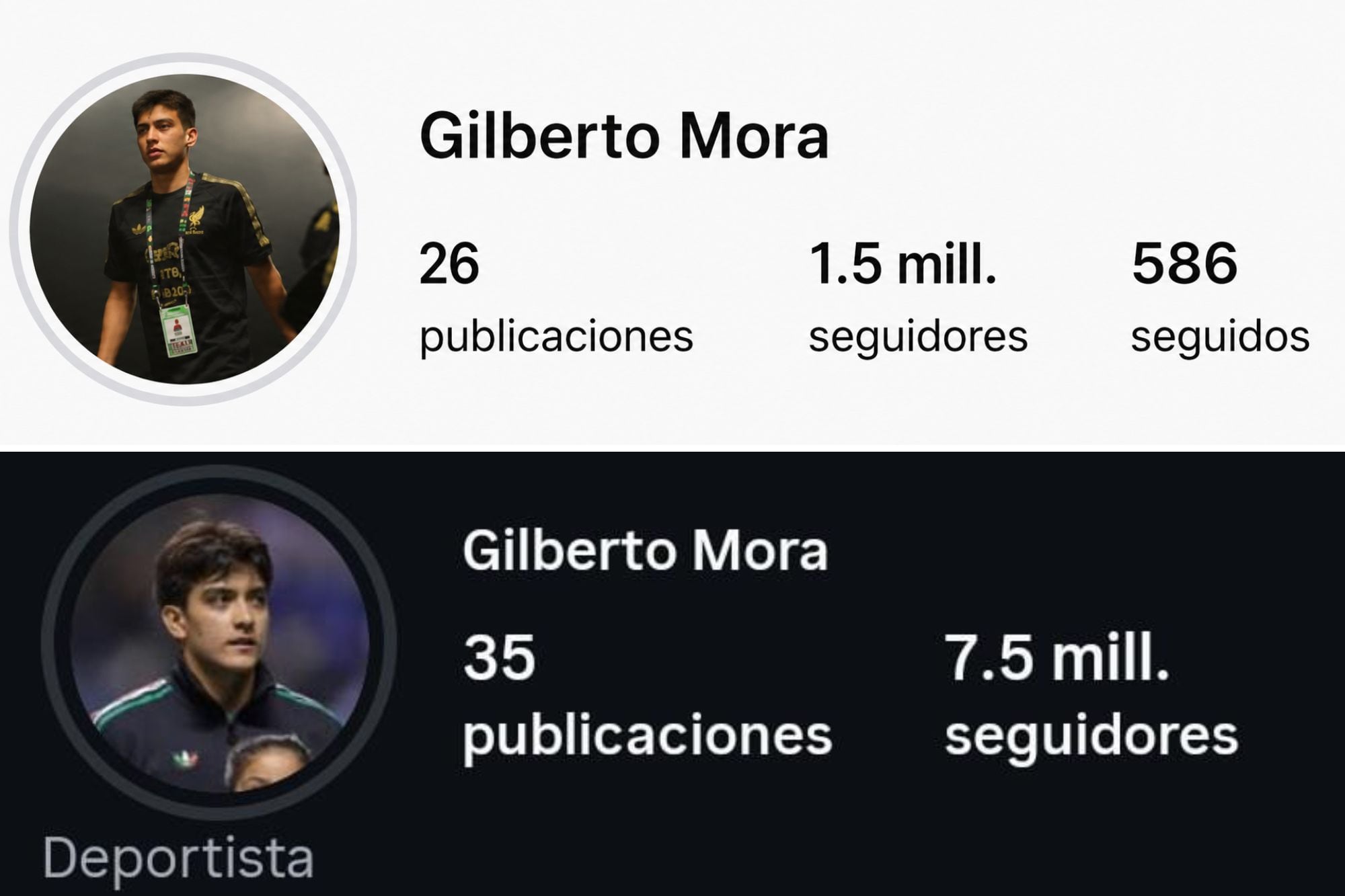 Gilberto Mora se ganó sus millones de seguidores por el rendimiento con México