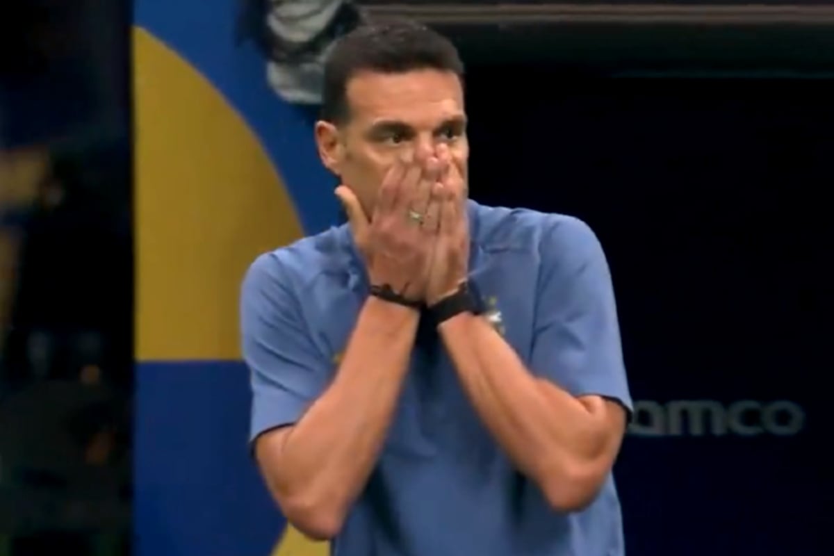 La reacción de Lionel Scaloni al gol de Enzo Fernández que le dio la clasificación a la Argentina