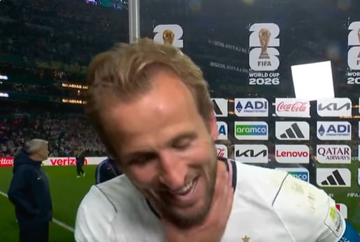 La curiosa entrevista de Harry Kane disfónico luego de "La mayor victoria desde 1966″