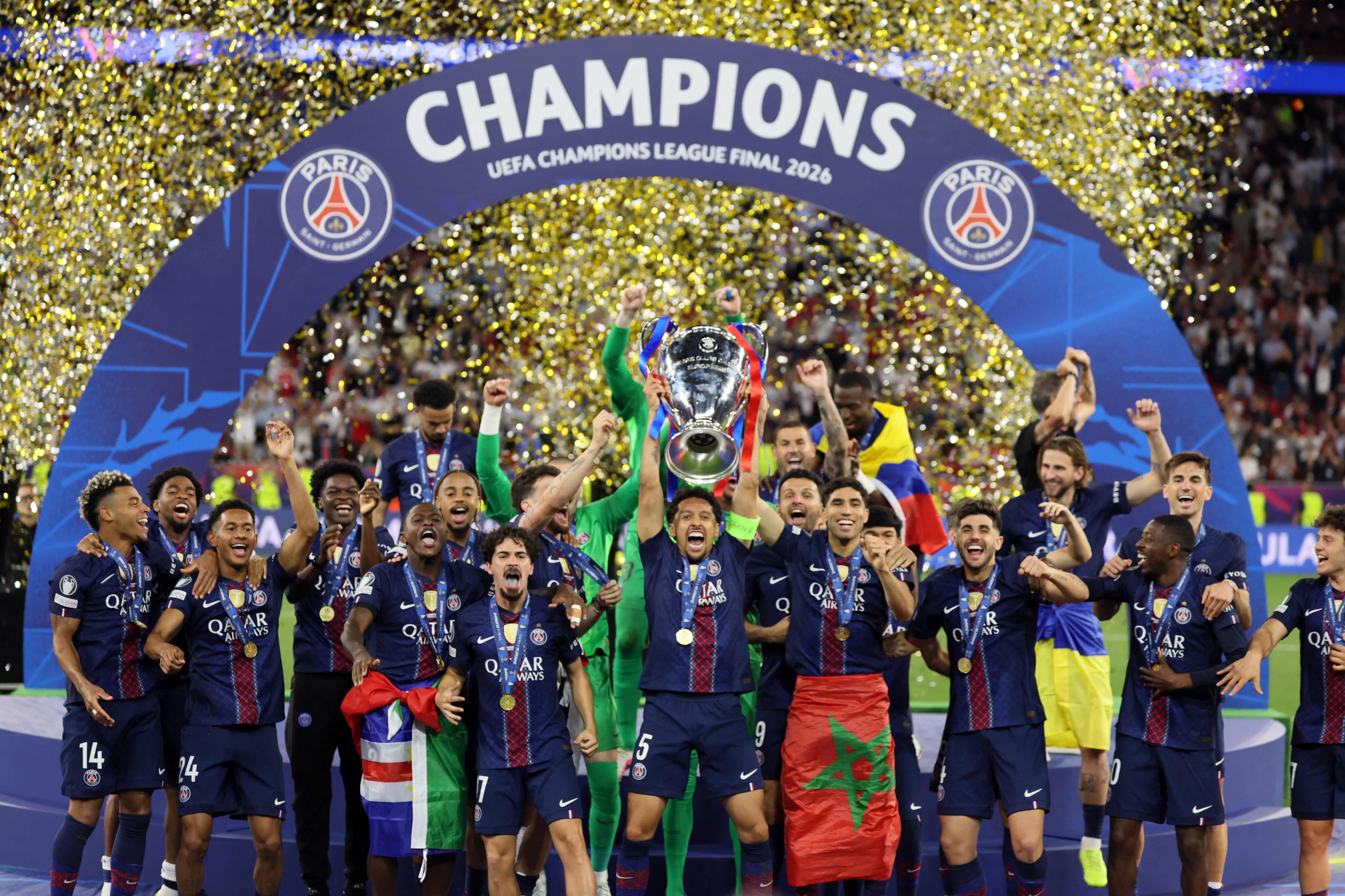 ¡PSG bicampeón! Venció en los penales a Arsenal y gana su segunda Champions League en su historia