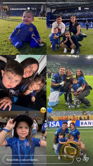 El posteo de Valu Cervantes para despedirse del Chelsea (Foto: Instagram @valucervantes)